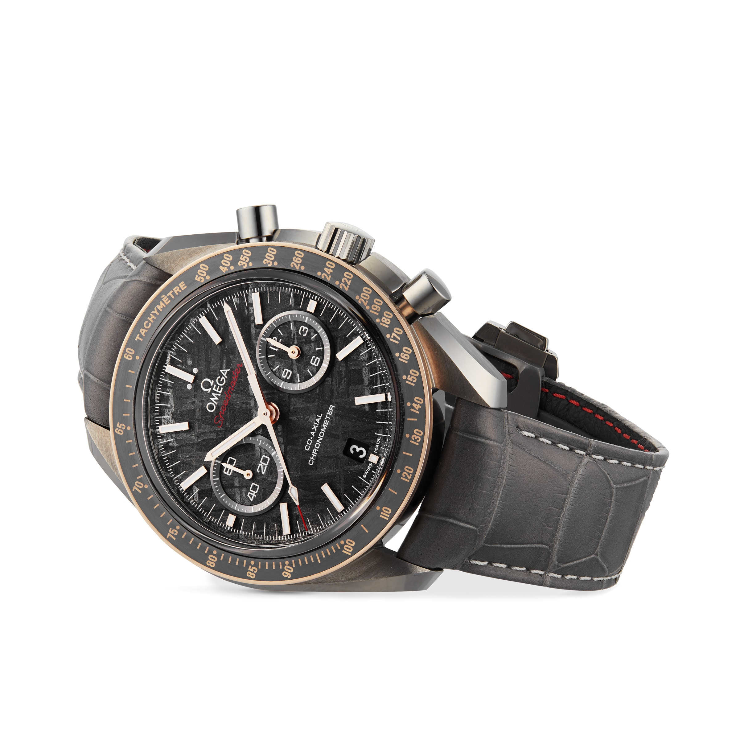 [2026 Mirror Grade]Omega Speedmaster 'Grey Side of the Moon Meteorite' Mens Watch-P17331294