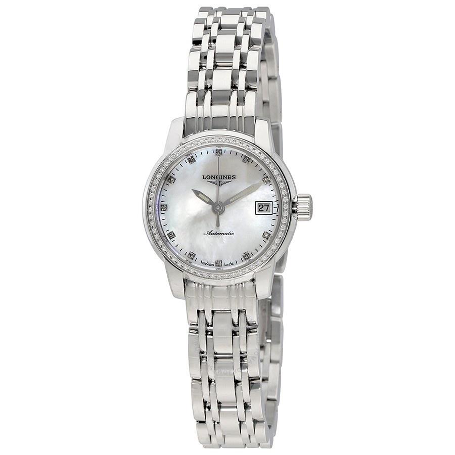[2026 Mirror Grade]Longines Men's L22630876 Saint-Imier Diamond Stainless Steel Watch