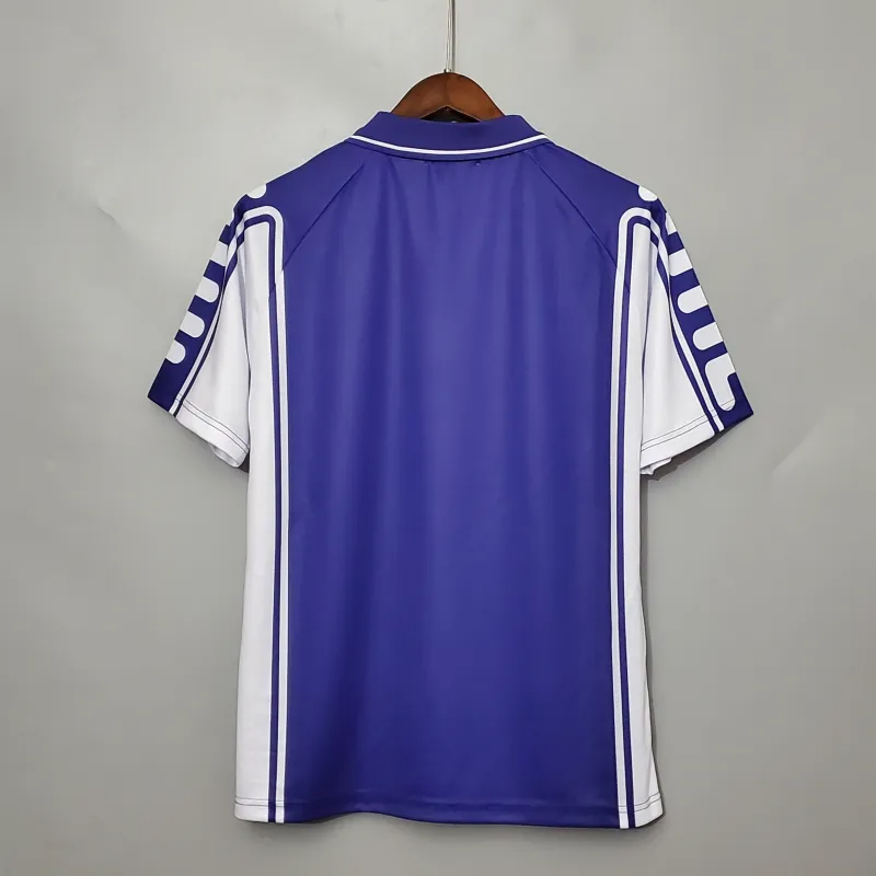 Fiorentina Retro Soccer Jersey Home Custom Shirt 1999/00