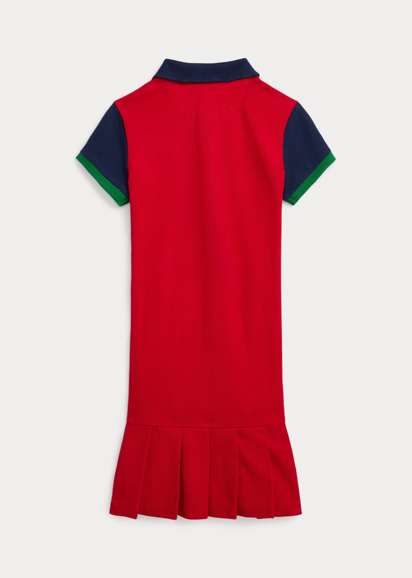 Crest Stretch Mesh Polo Dress