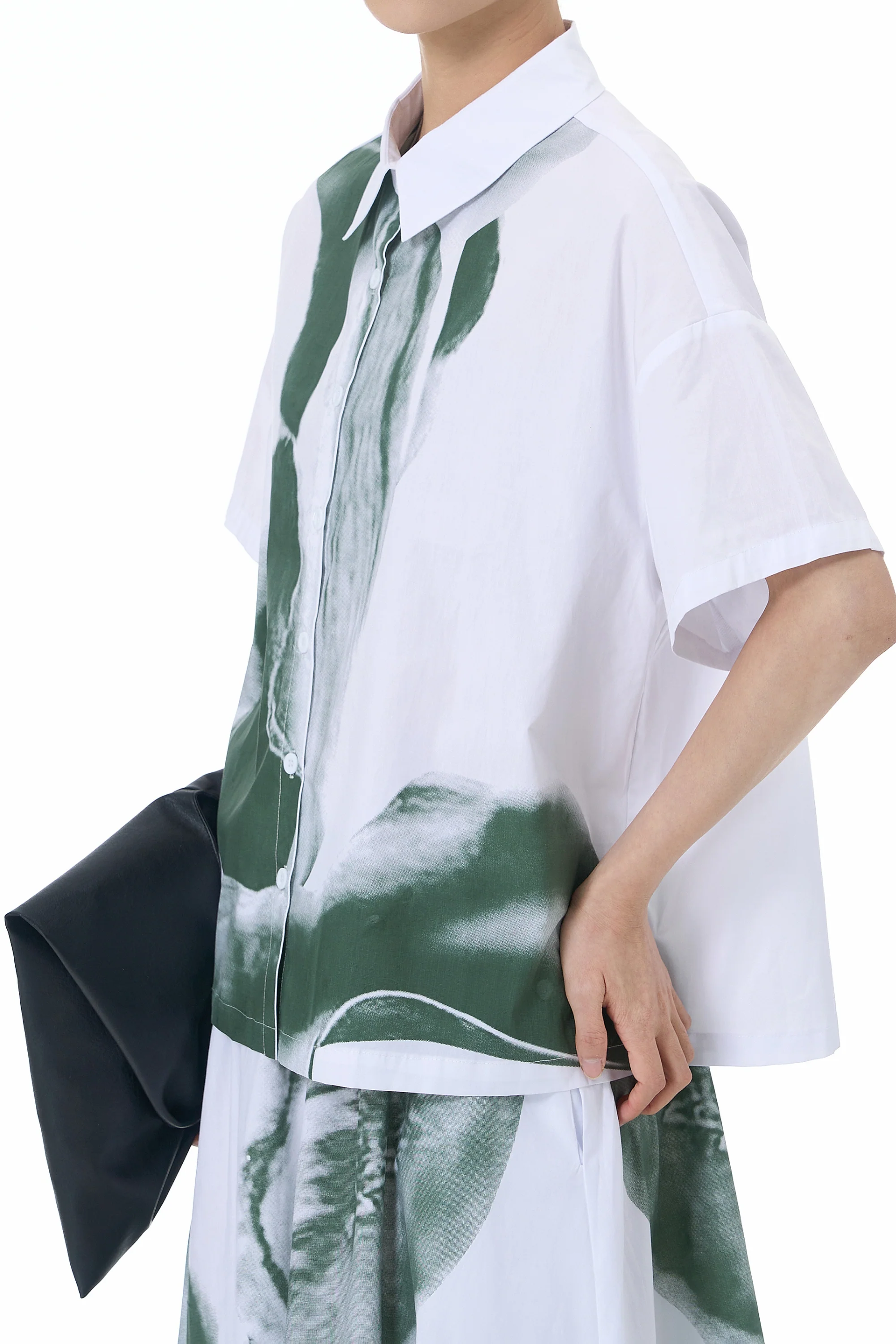 Marble Print Cotton Coord Set