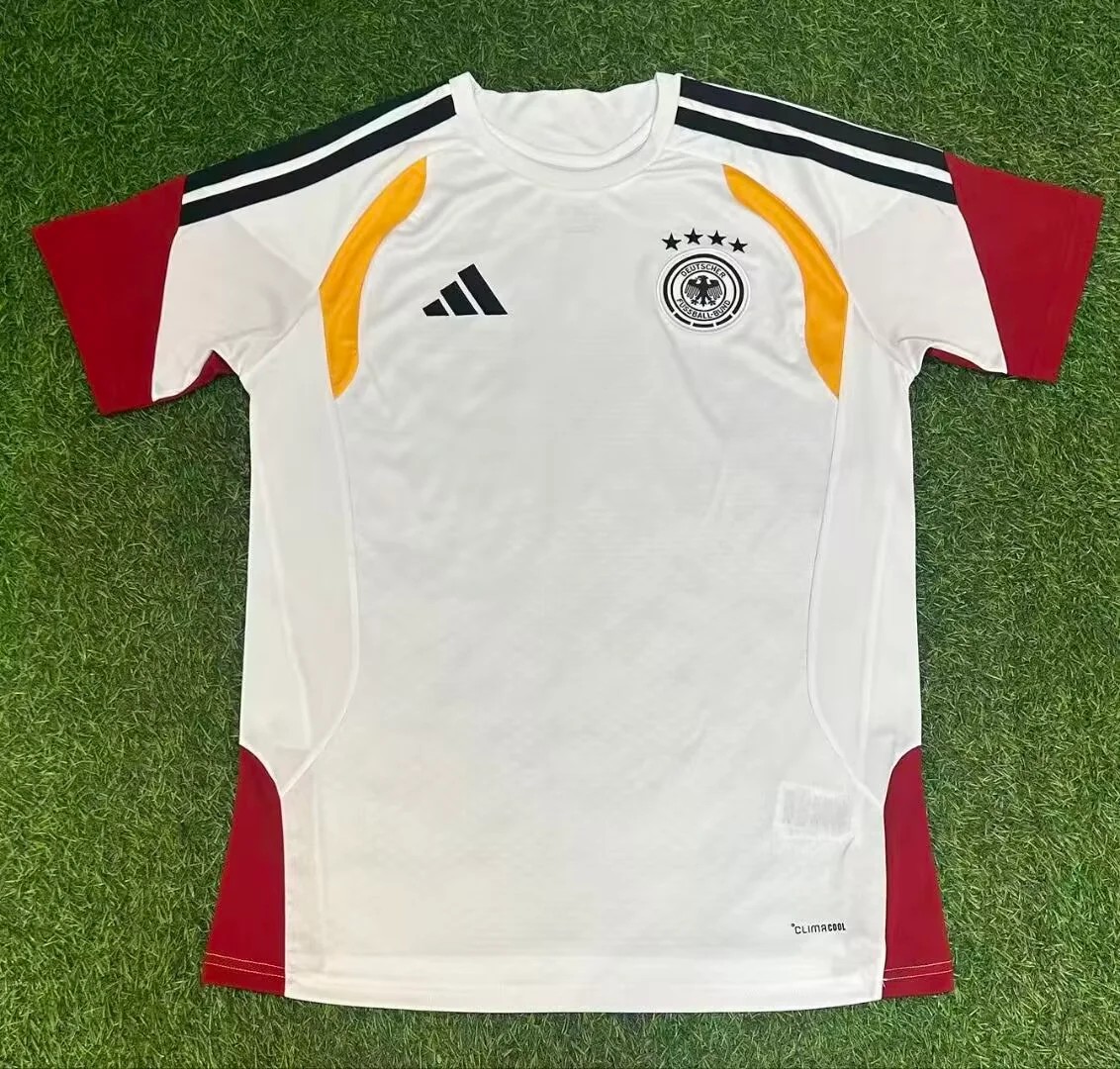 2026 Germany Training Suit White Shirt
