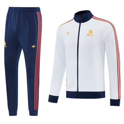 Roma Training Kit (Jacket+Pants) White 2025/26