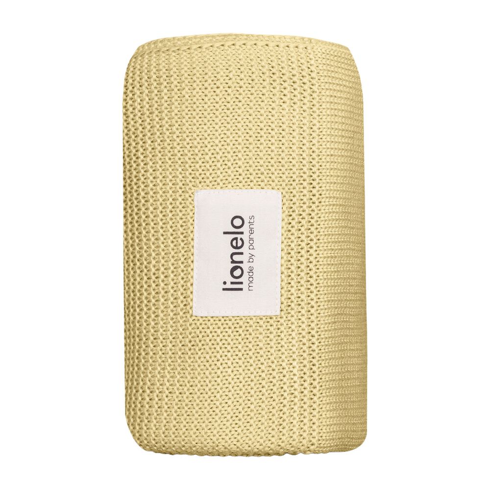 LIONELO Kocyk bambusowy Lionelo Bamboo Blanket 75 x 100 cm, żółty