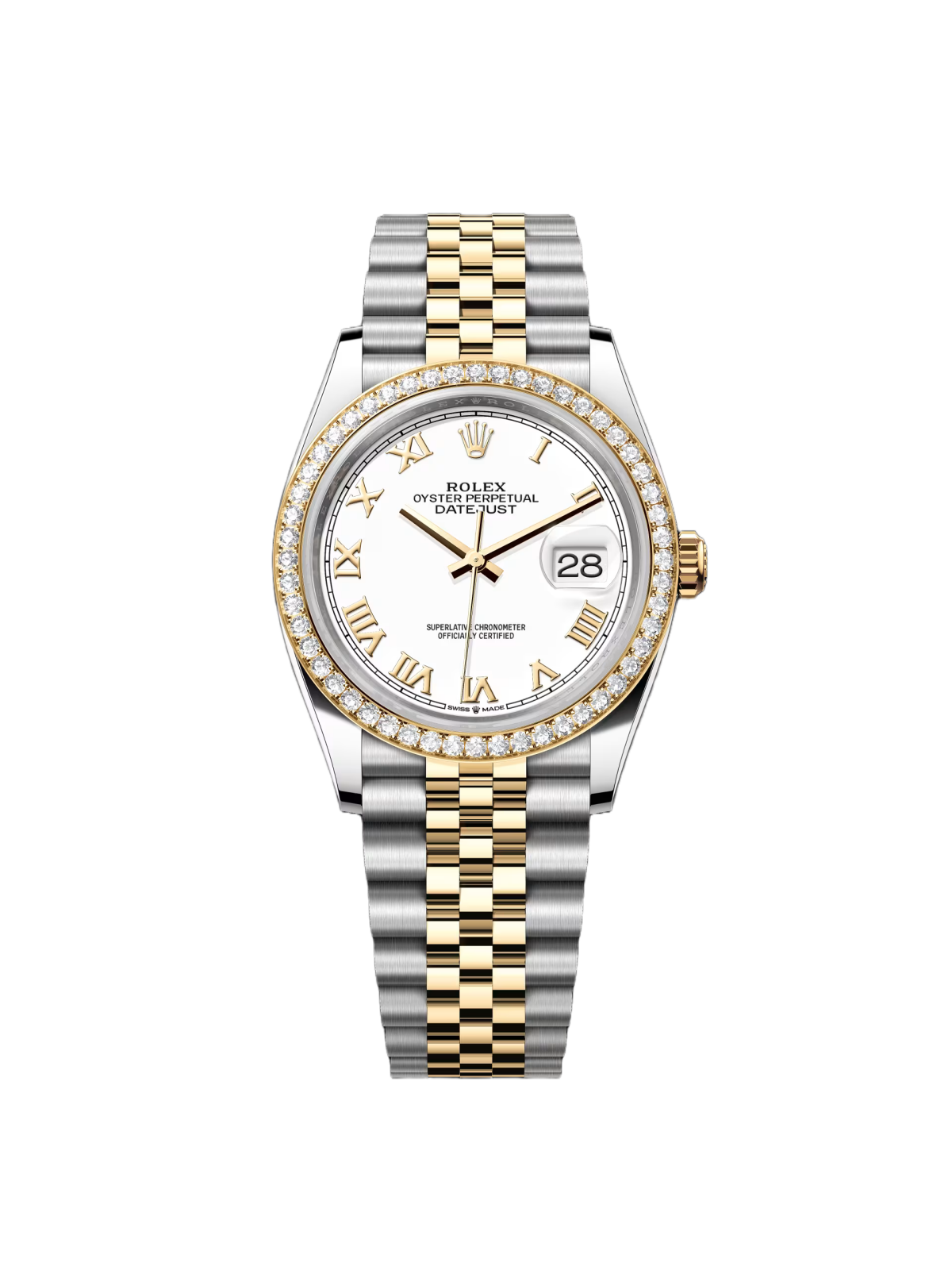 [2026 Mirror Grade]RLX  Datejust 36mm 126283 White Dial Jubilee Bracelet Watch