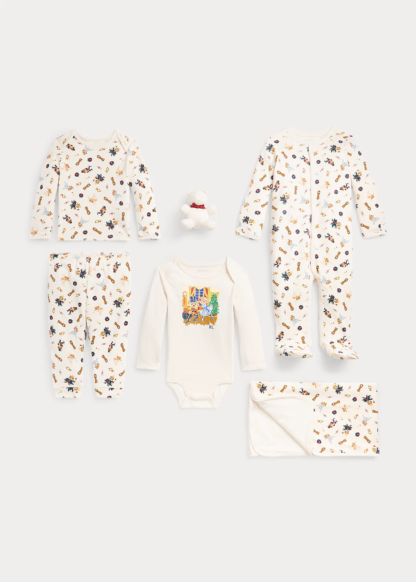 Polo Bear Cotton 6-Piece Gift Set