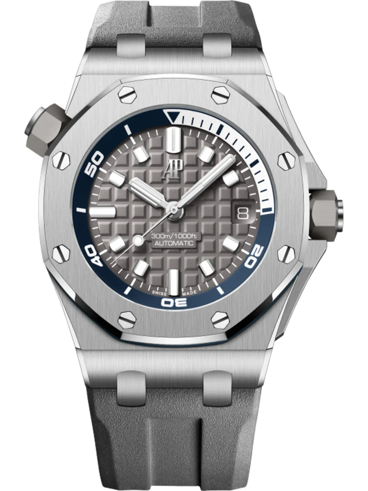 [2026 Mirror Grade]Audemars Piguet OFFSHORE DIVER Grey Dial 42mm 15720ST.OO.A009CA.01