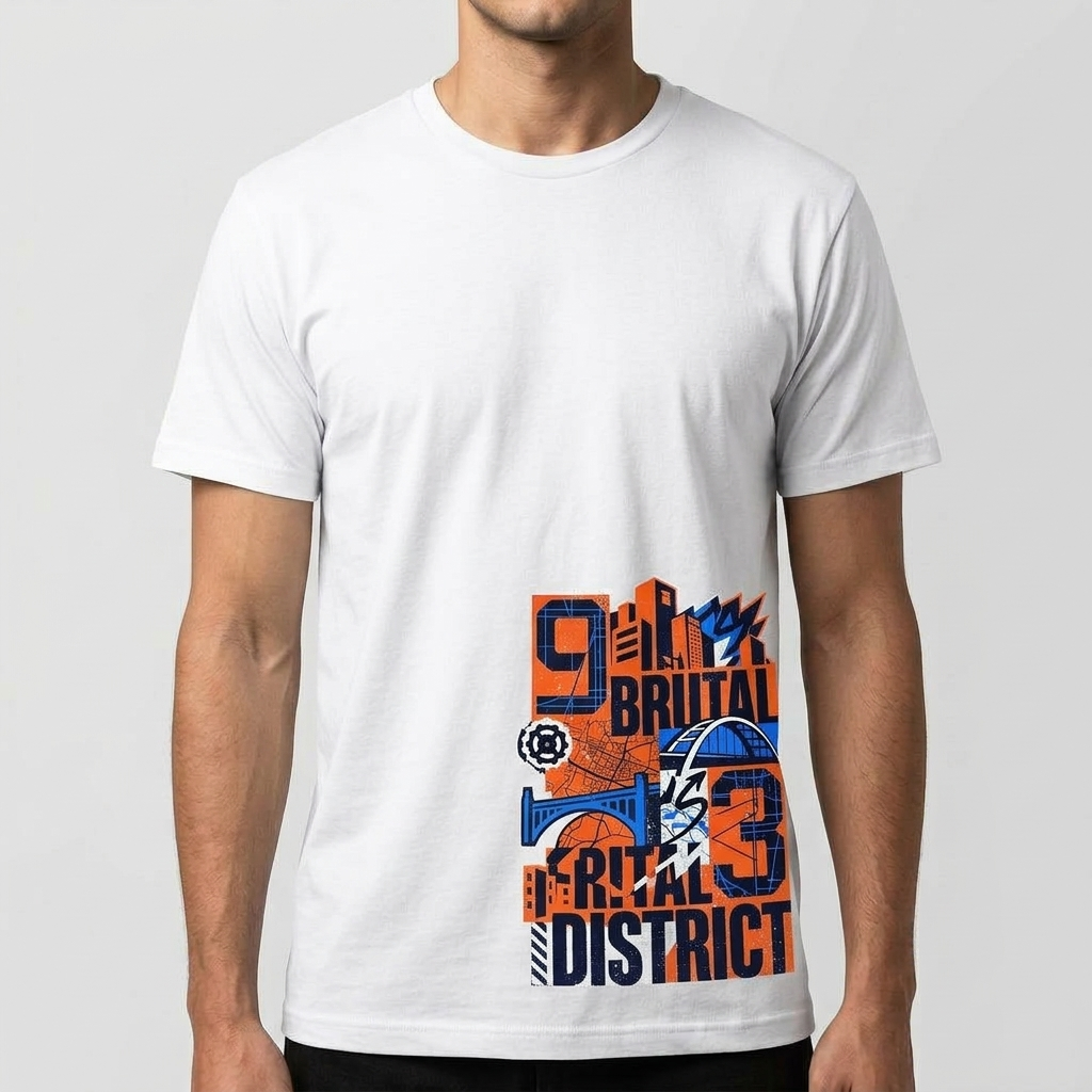 City Varsity Tee, Vintage Athletic Graphic T-Shirt, Unisex Streetwear Shirt CityTee2