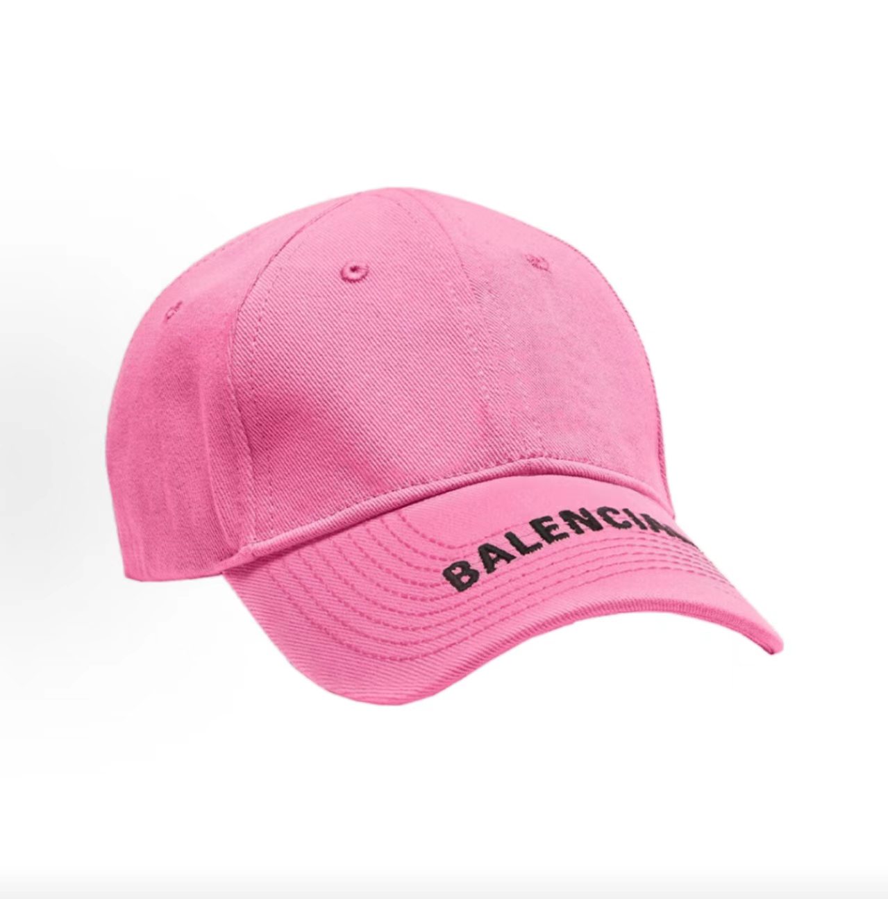 Balenciaga Logo Pink Baseball Cap