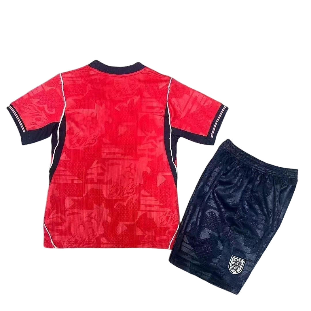 England Soccer Jersey Away Kids Kit Jersey+Shorts World Cup 2026