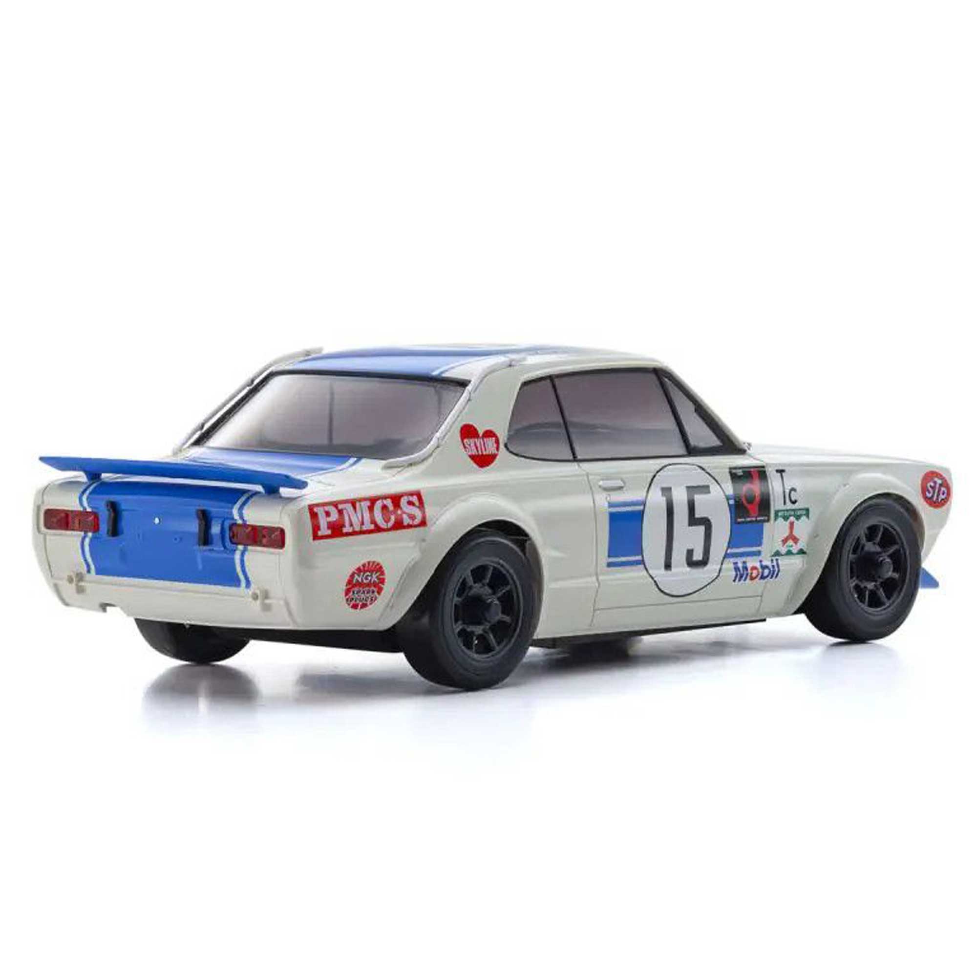 1/28 1972 Nissan Skyline GT-R MINI-Z AWD RTR, Blue
