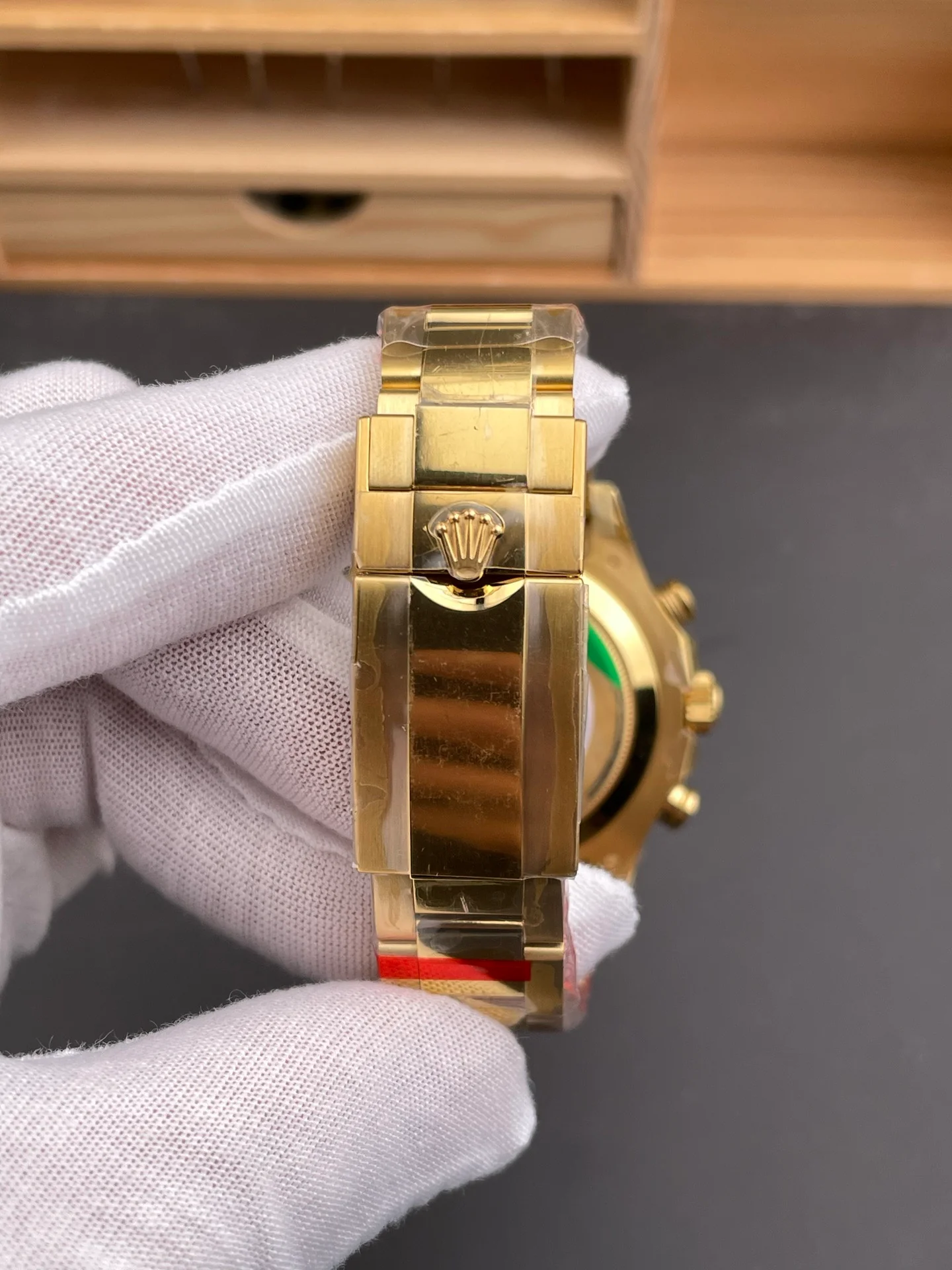 Full Gold Yacht-Master White Dial