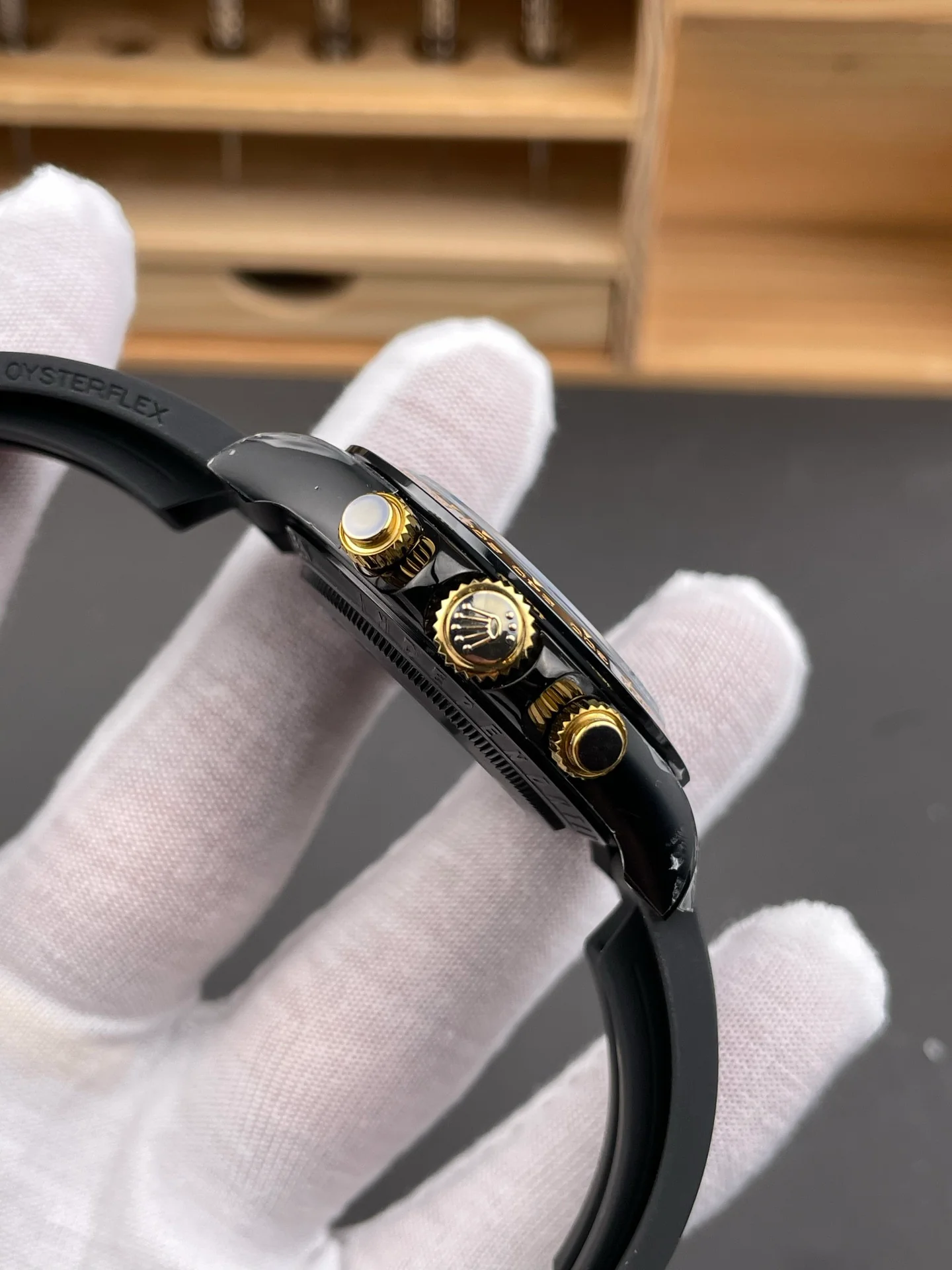 Skeleton Daytona Black Steel