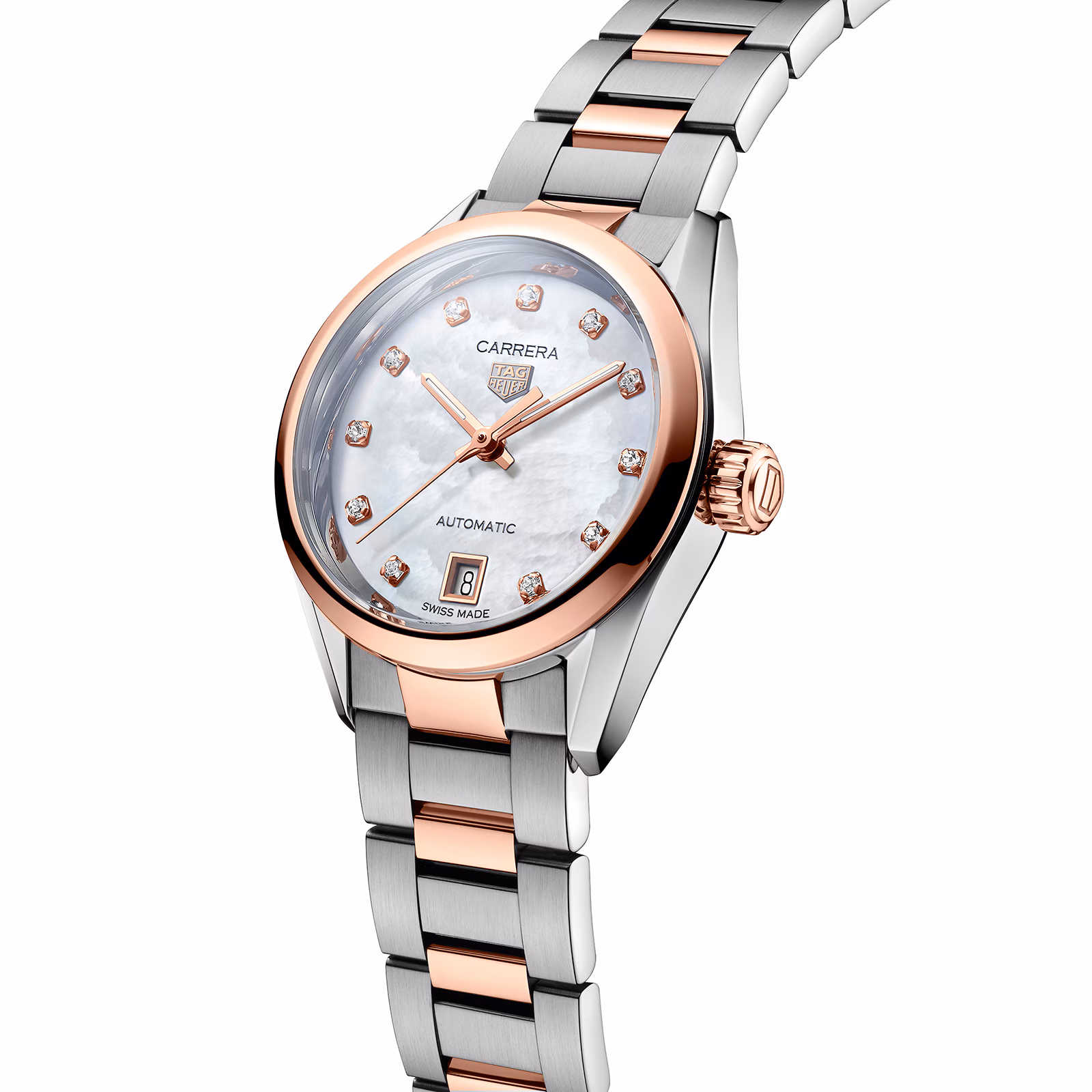 [2026 Mirror Grade]TAG Heuer Carrera 29mm Bicolour Ladies Watch WBN2450.BD0569