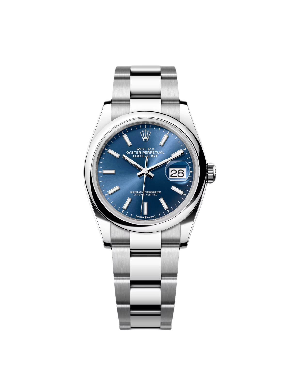 [2026 Mirror Grade]RLX  Datejust 36mm 126200 Stainless Steel Blue Dial Oyster Watch