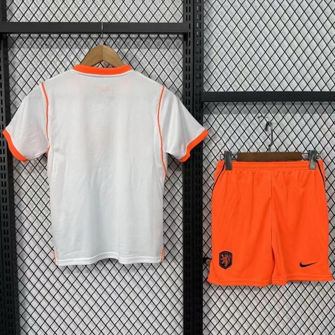 Netherlands Football Jersey Away Kids Kit Jersey+Shorts World Cup 2026