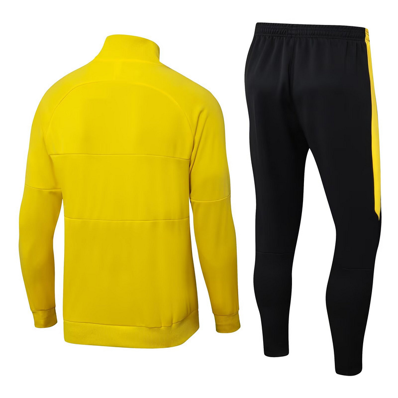 2025-26 Brazil Football jersey Training Kit (jacket+Pants) Yellow 2025