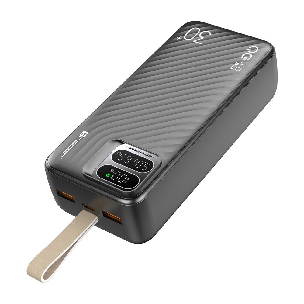 TRACER Powerbank Tracer Blaze, 30000 mAh, 65 W, czarny