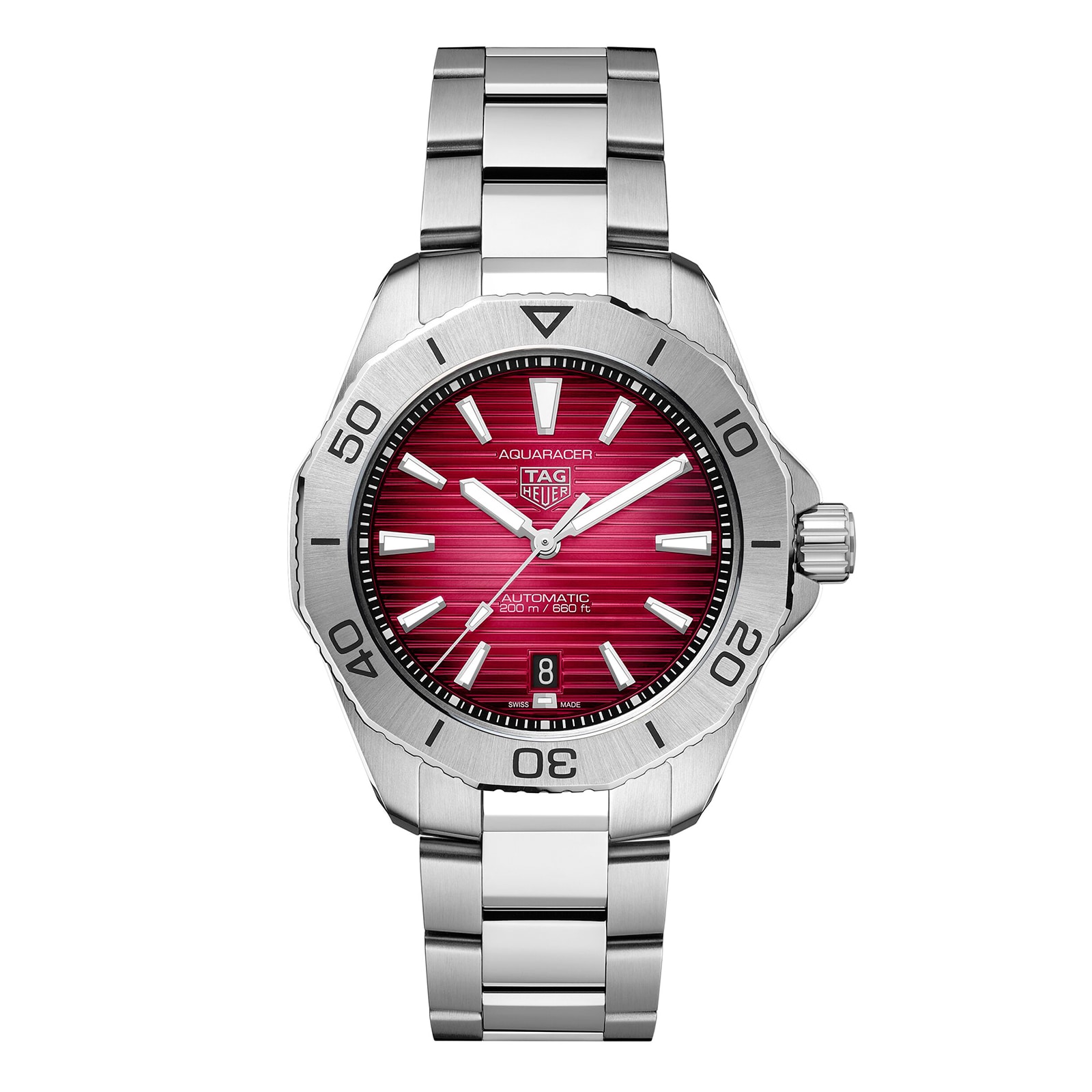 [2026 Mirror Grade]TAG Heuer Aquaracer Professional 200 40mm Mens Watch Red WBP2114.BA0627