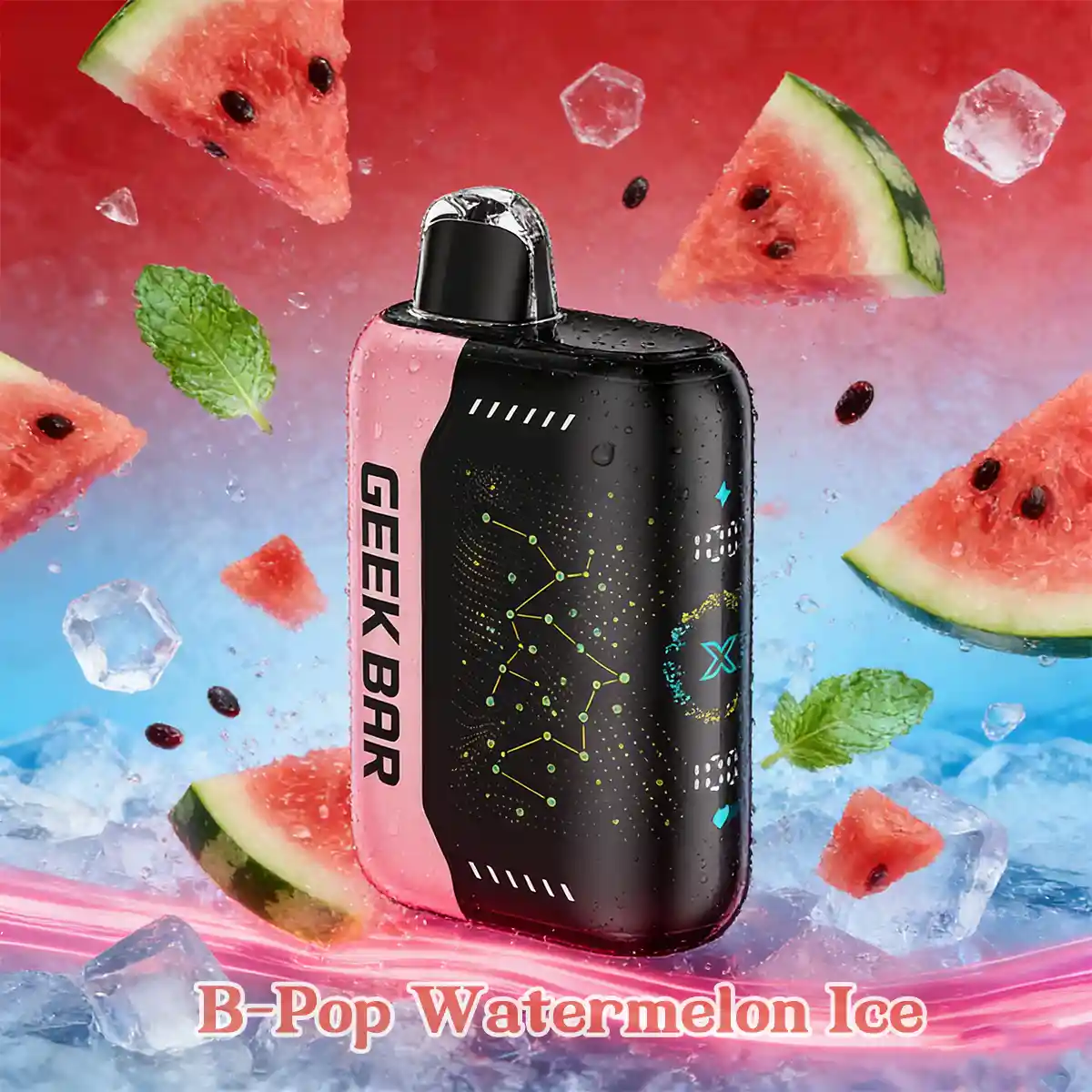 GEEK BAR PULSE X 25000 PUFFS - B-Pop Watermelon lce