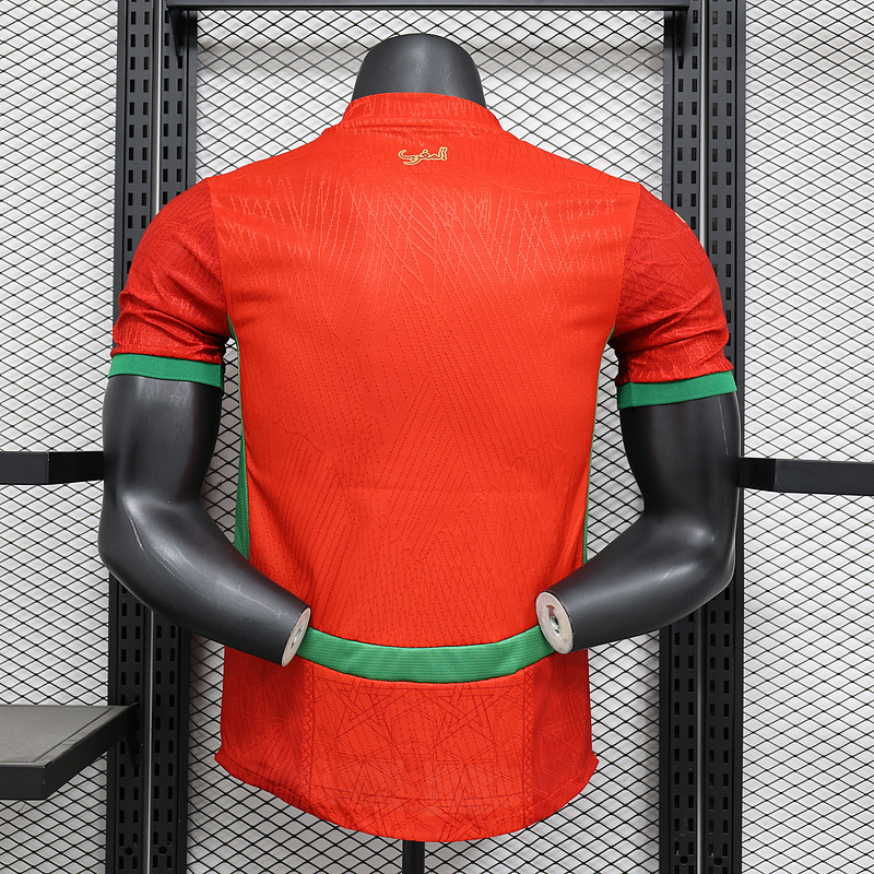 Morocco Authentic Soccer Jersey Home Shirt 2024-25