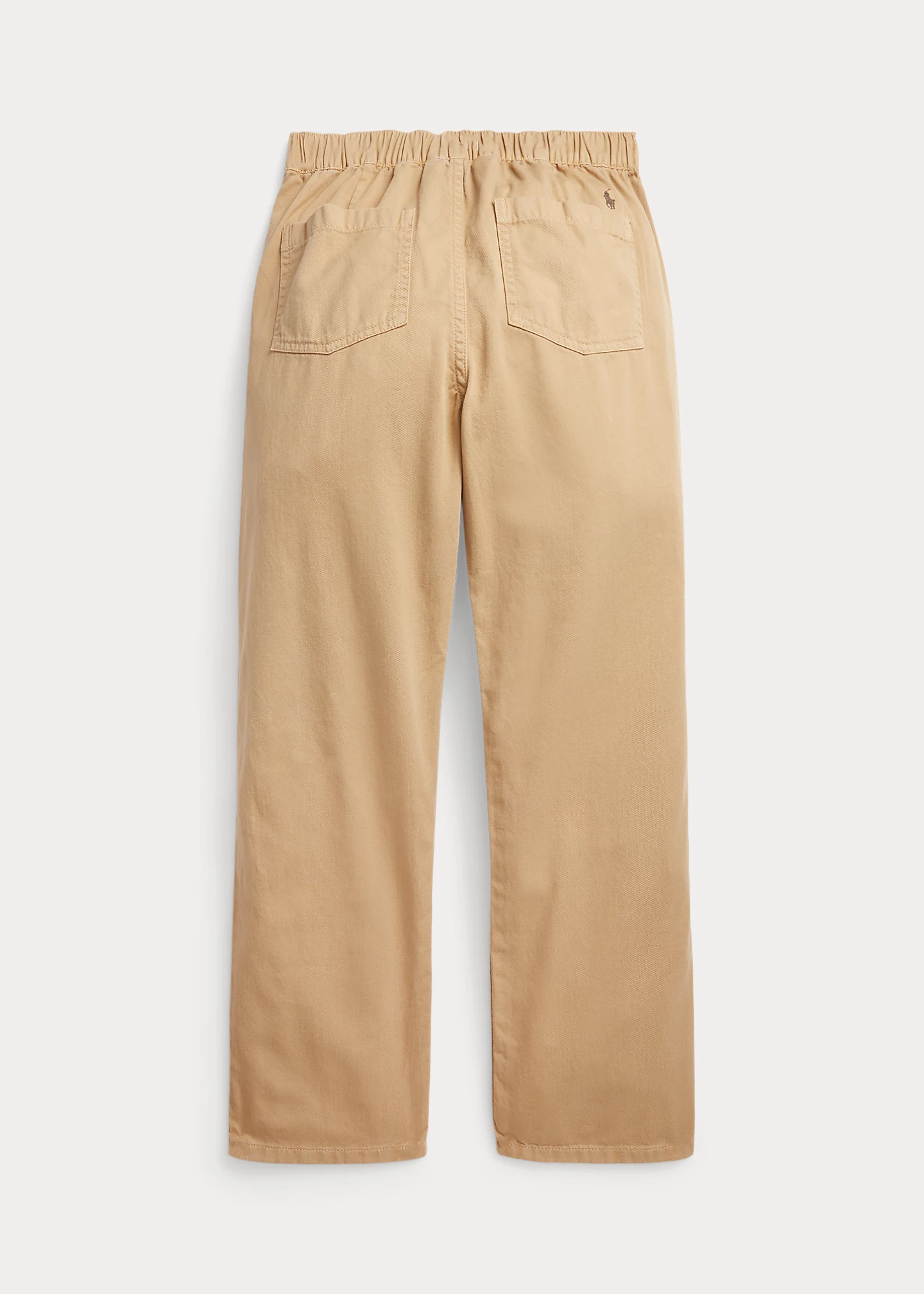 Straight-Leg Cotton Twill Pant