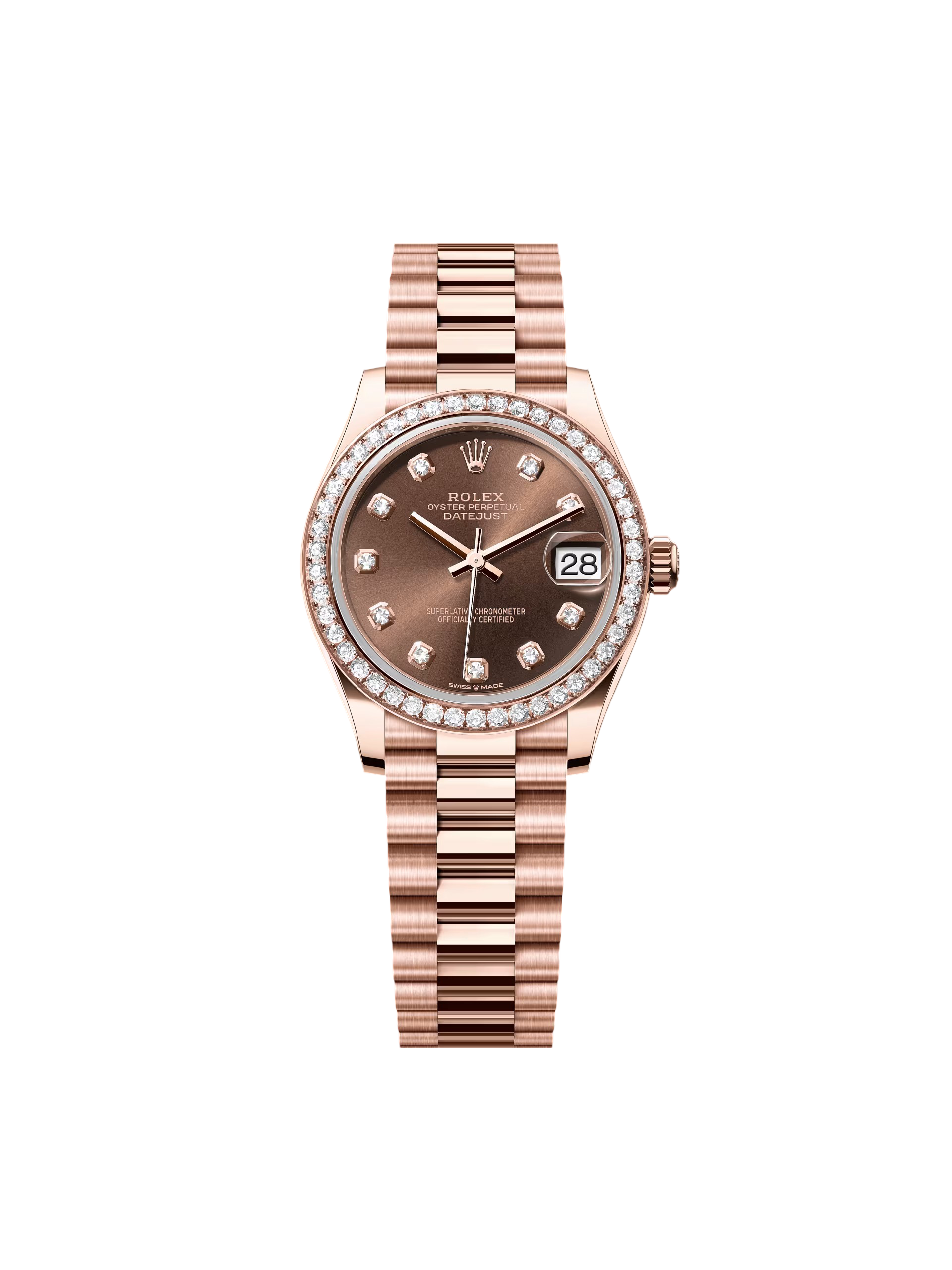 [2026 Mirror Grade]RLX Datejust m278285RBR-0006 Chocolate Dial 31mm