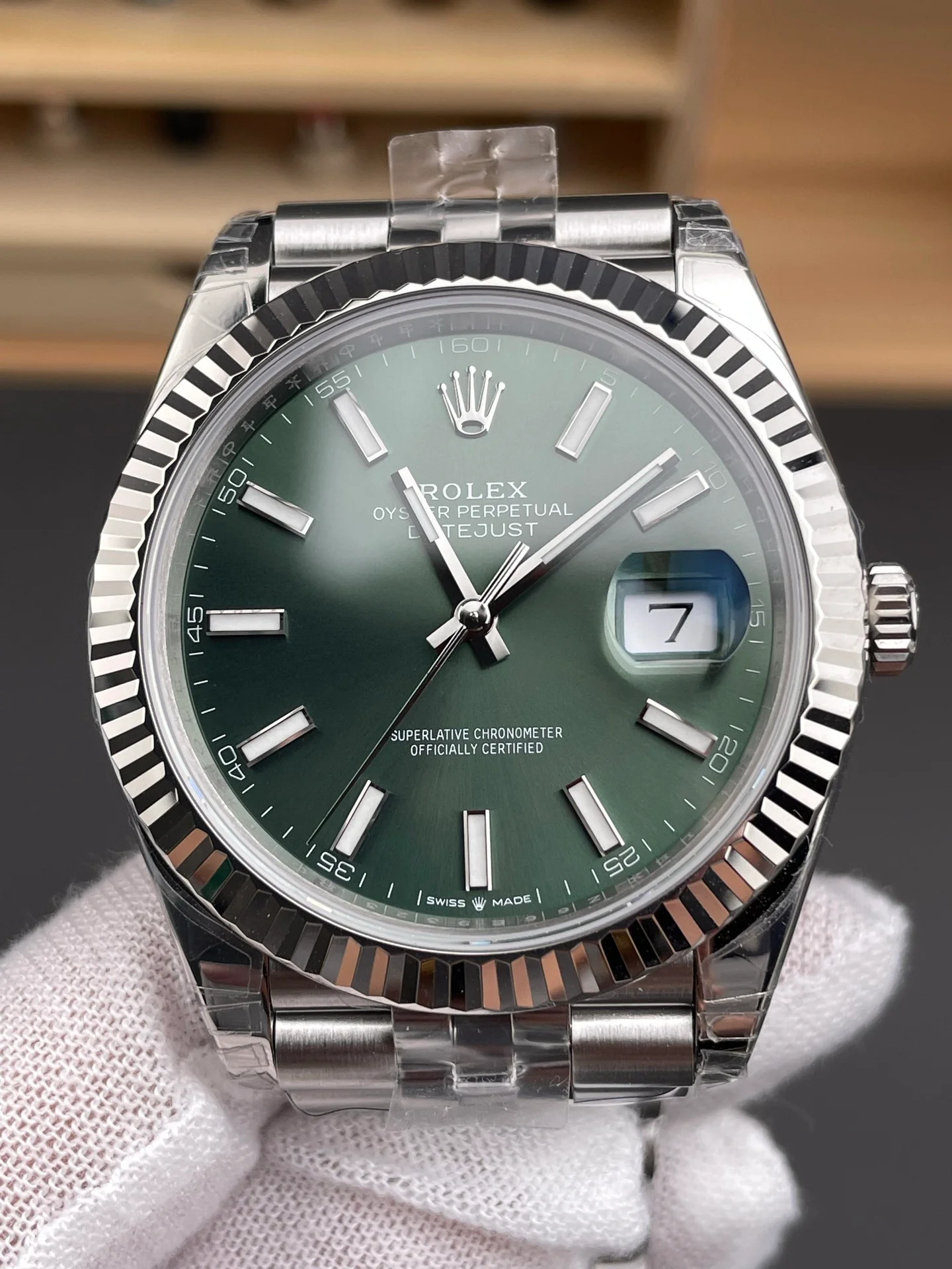 Datejust Mint Green Dial