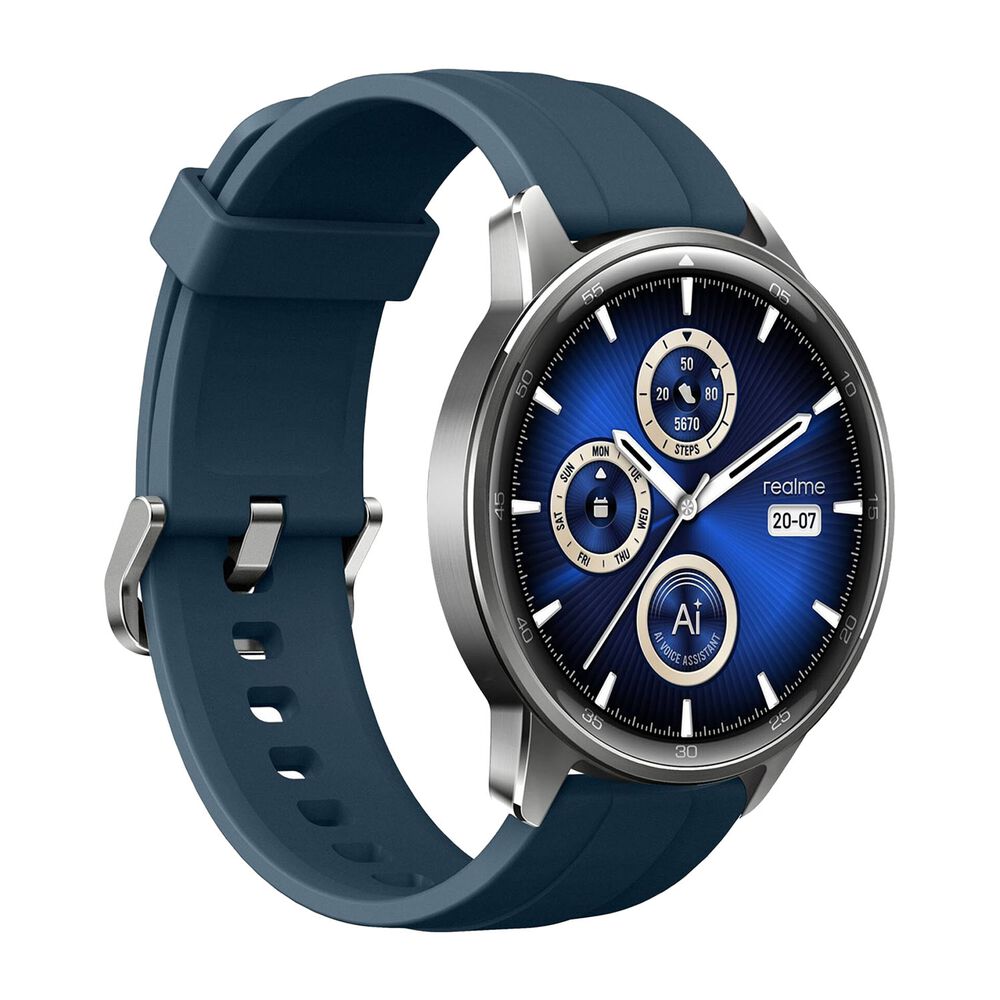 REALME Smartwatch Realme Watch S2, srebrny