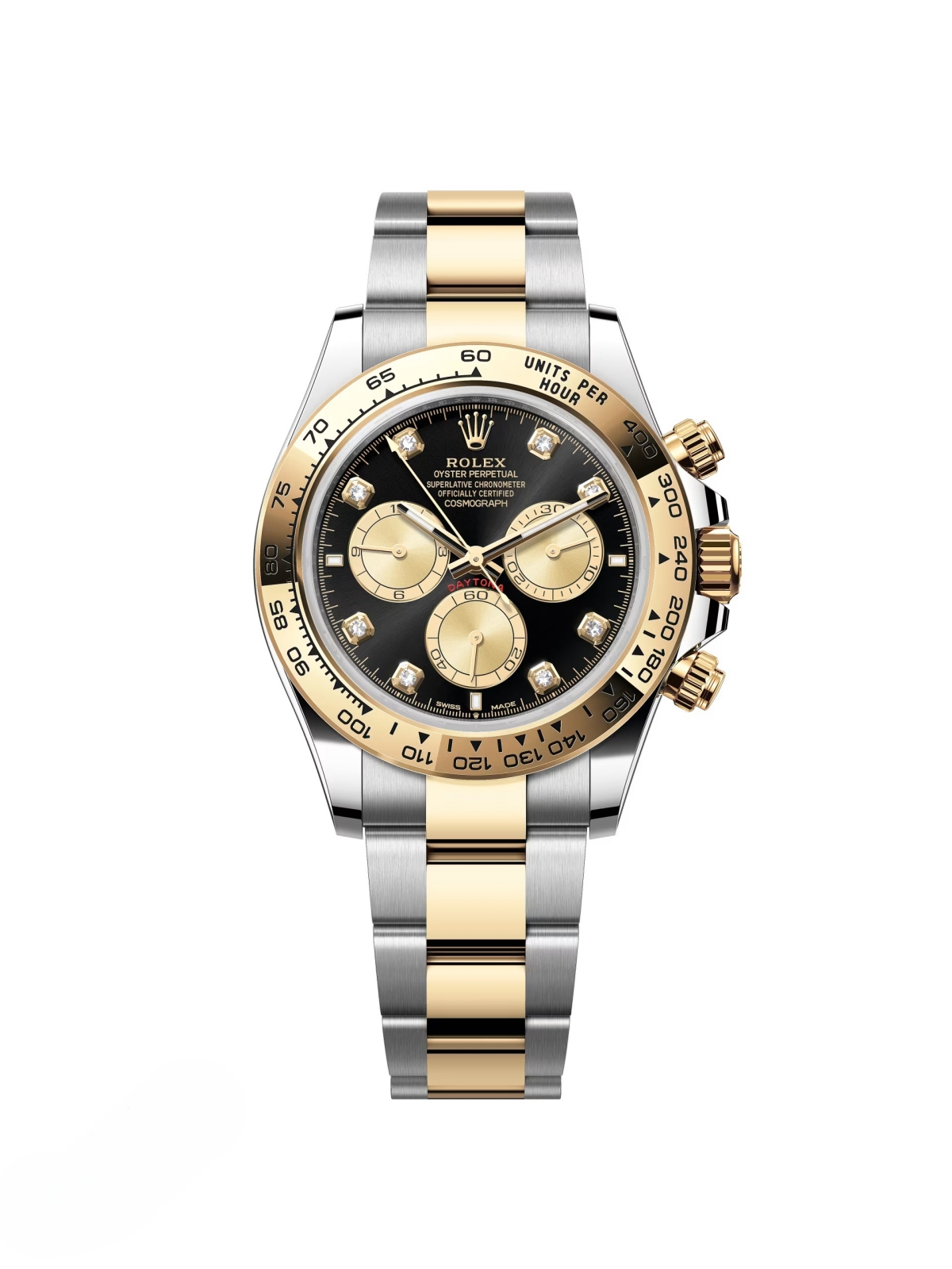 [2026 Mirror Grade]Rolex Daytona 40mm Two-Tone Black Diamond Dial  m126503-0002