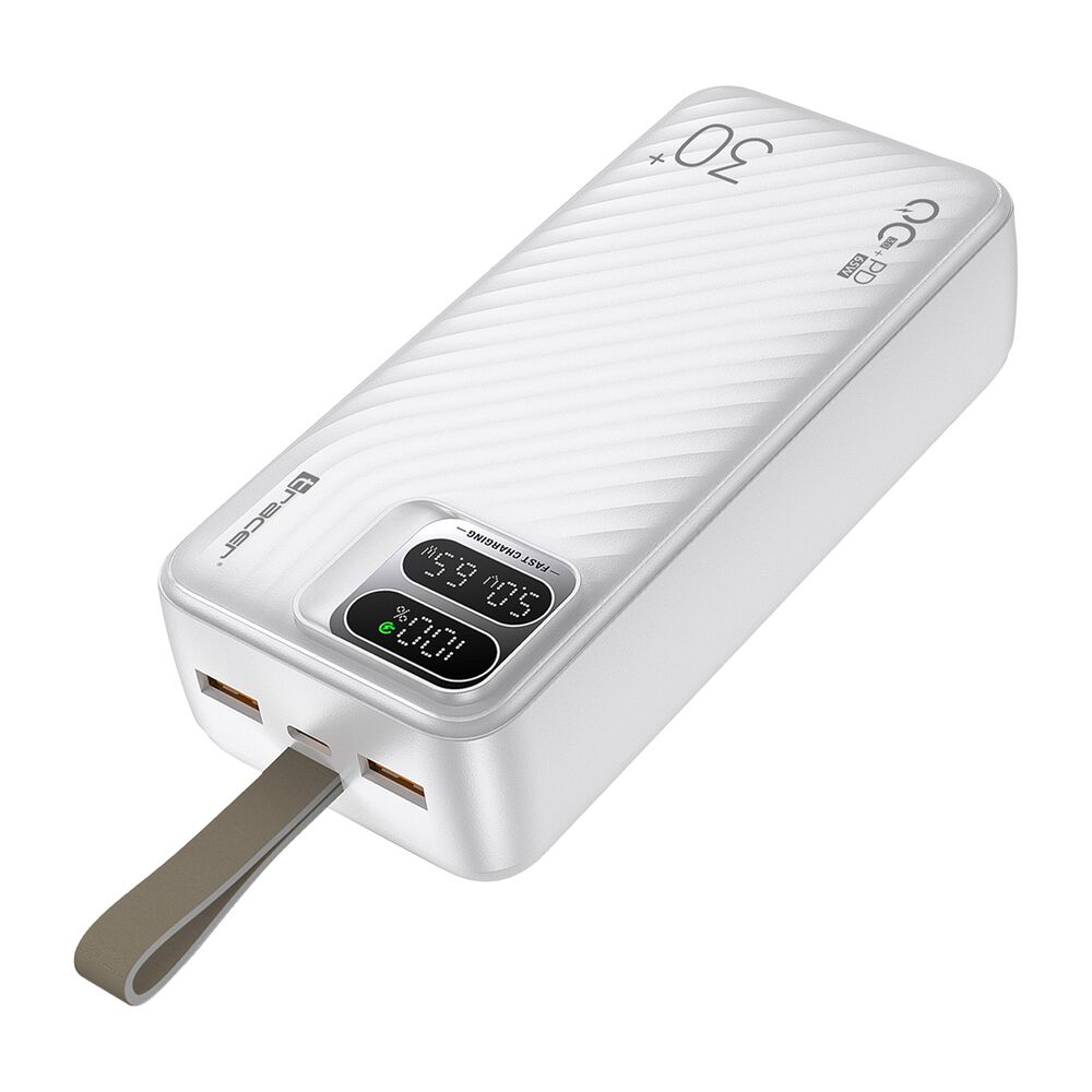 TRACER Powerbank Tracer Blaze, 30000 mAh, 65 W, biały