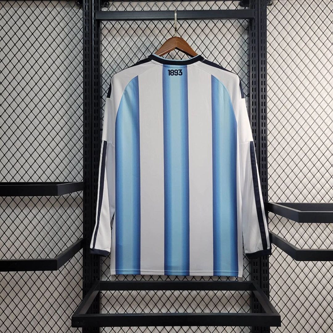 Argentina Soccer Jersey Home Long Sleeve Custom Shirt World Cup 2026