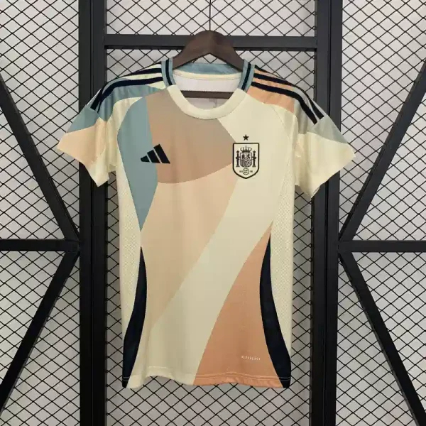 Spain Soccer Jersey Away Women's Custom Shirt 2025