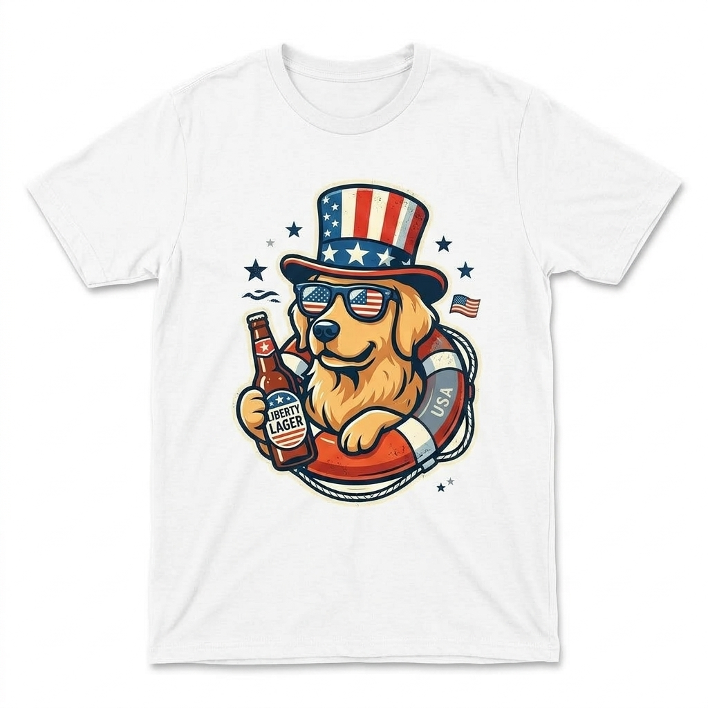 Unisex Loose Fit T-Shirt 100% Cotton Soft Comfortable Summer Casual Printed Top Sausage dog