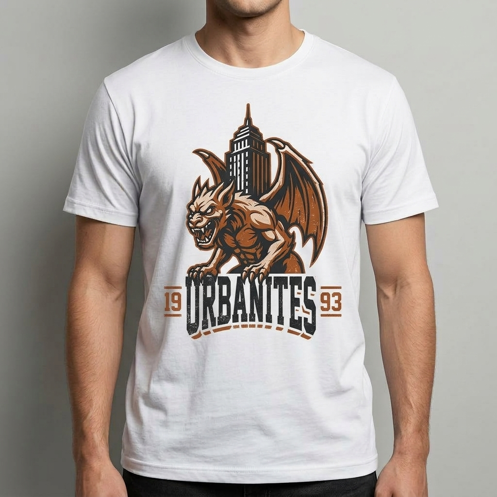 City Varsity Tee, Vintage Athletic Graphic T-Shirt, Unisex Streetwear Shirt CityTee3