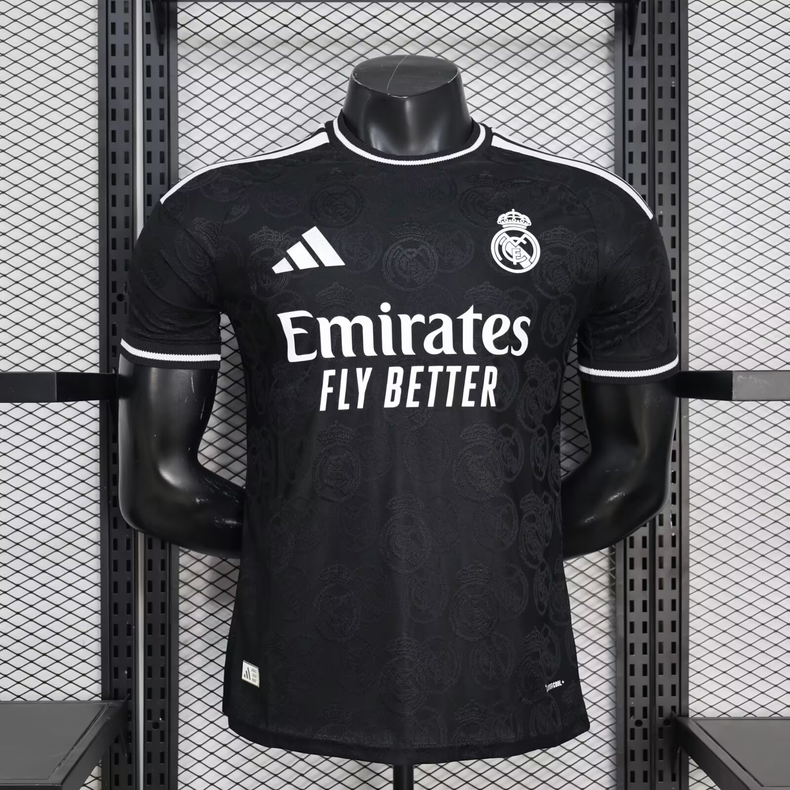 Real Madrid Authentic Football Jersey Black Special Edition Shirt 2026/27