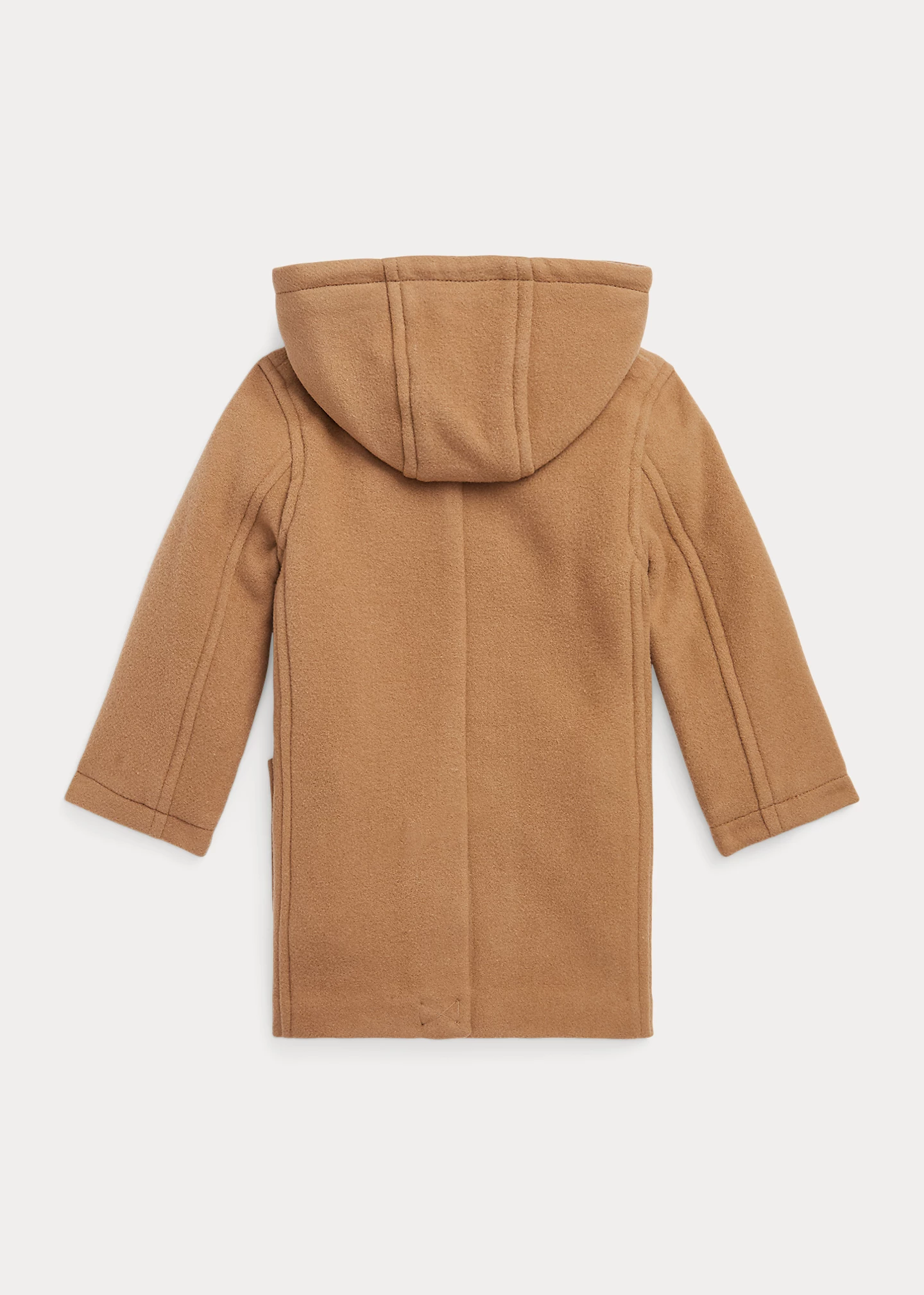 Wool-Blend Hooded Duffel Coat