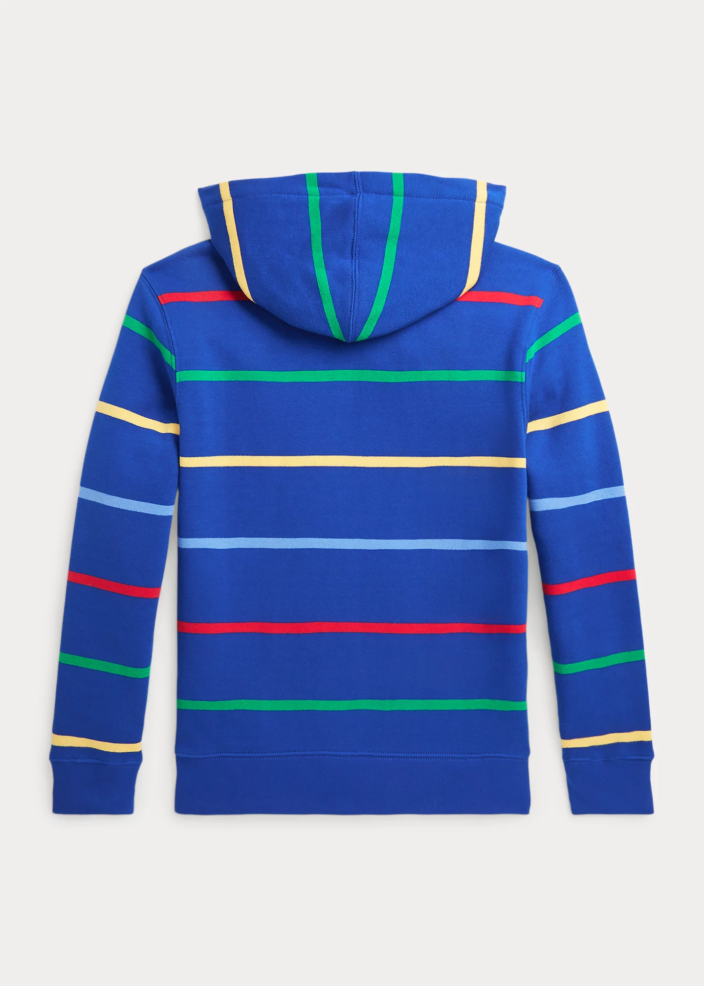 Striped Fleece Hoodie