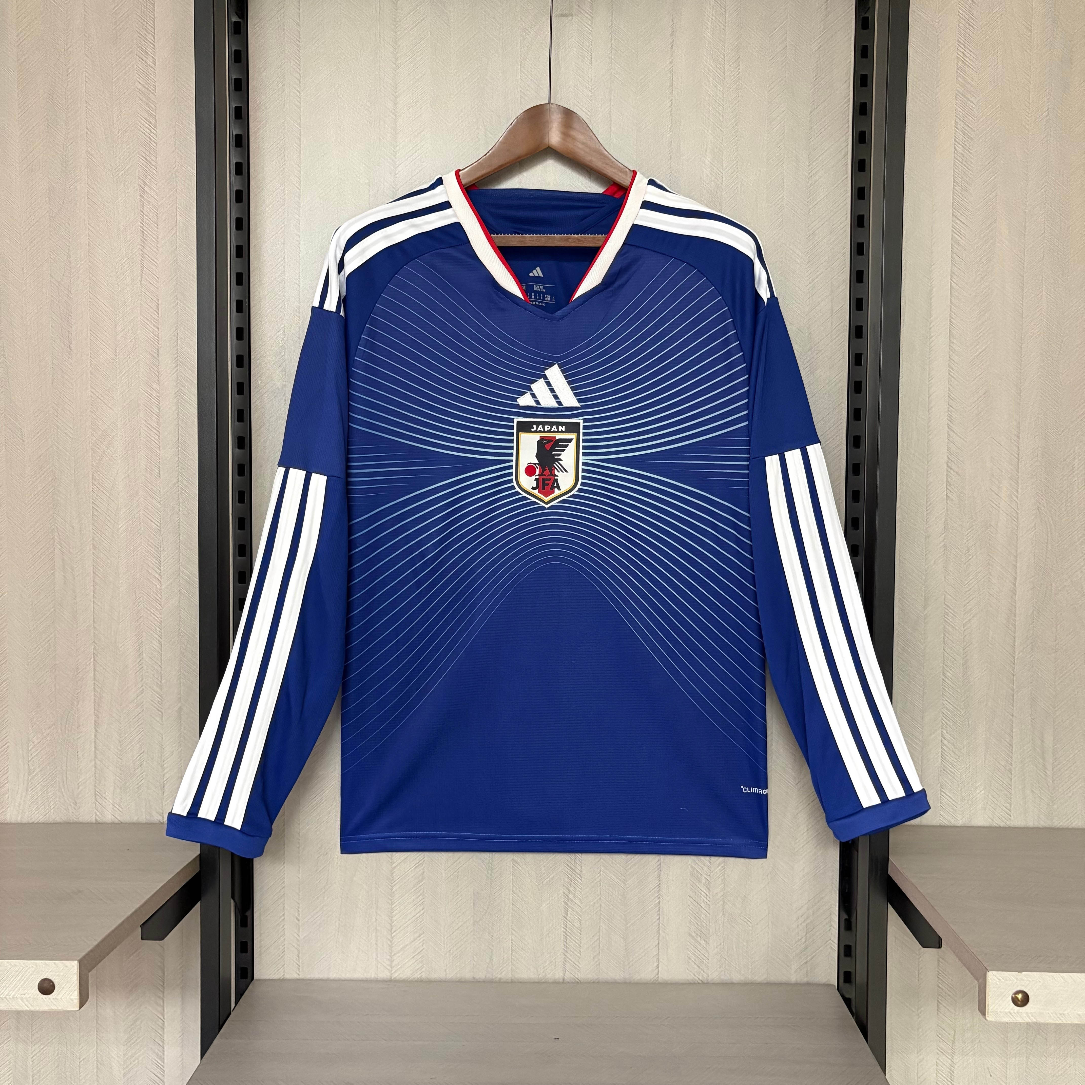 2026 Long Sleeve Japan Home Shirt