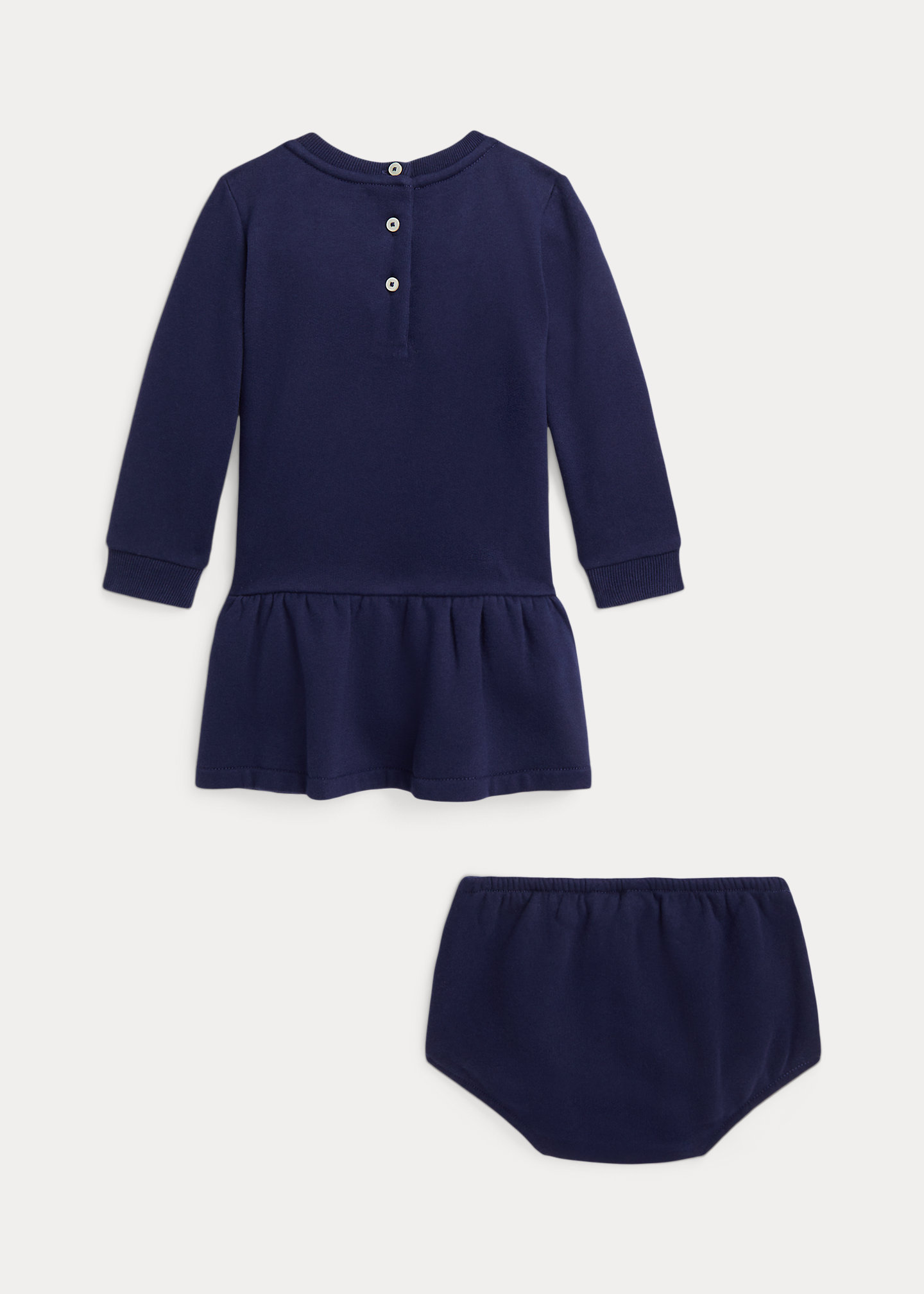 Polo Bear Fleece Dress & Bloomer