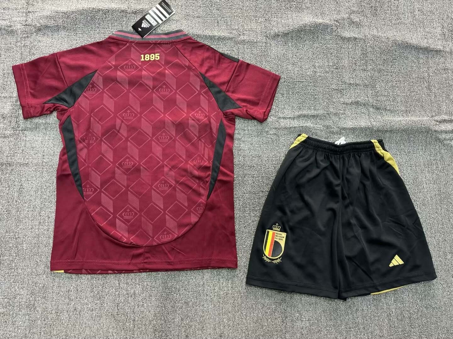 2024 Belgium National Team Home Shirt Kids Size