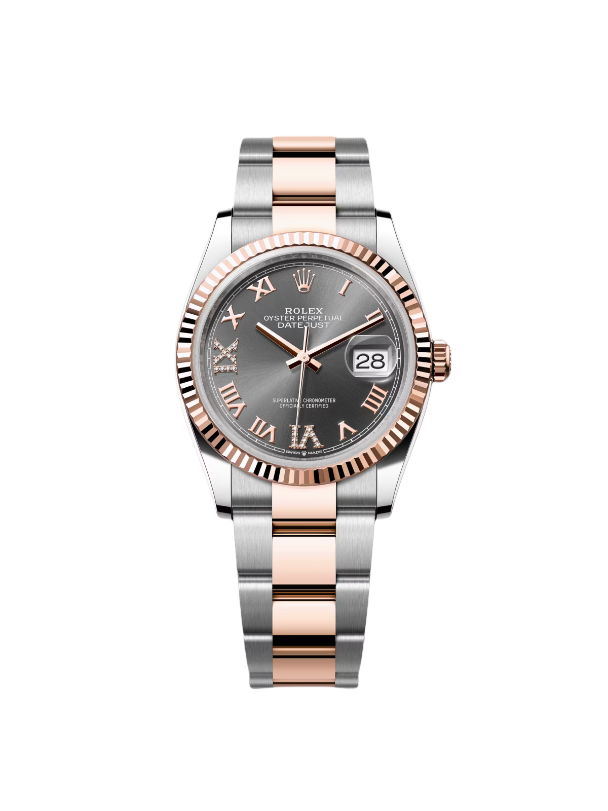 [2026 Mirror Grade]RLX  Datejust 36mm 126231 Slate Dial Jubilee Bracelet