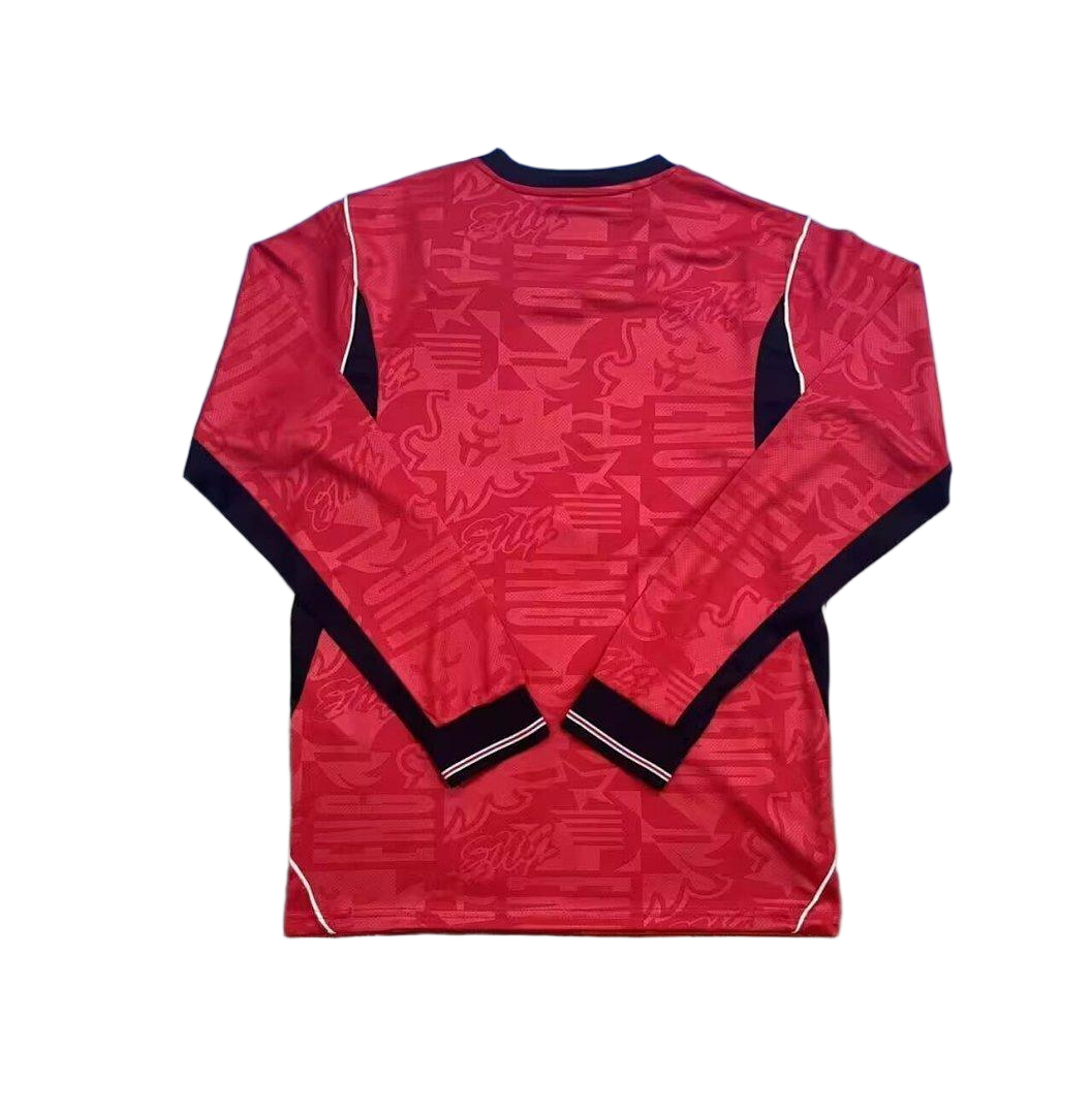 England Soccer Jersey Away Long Sleeve Custom Shirt World Cup 2026