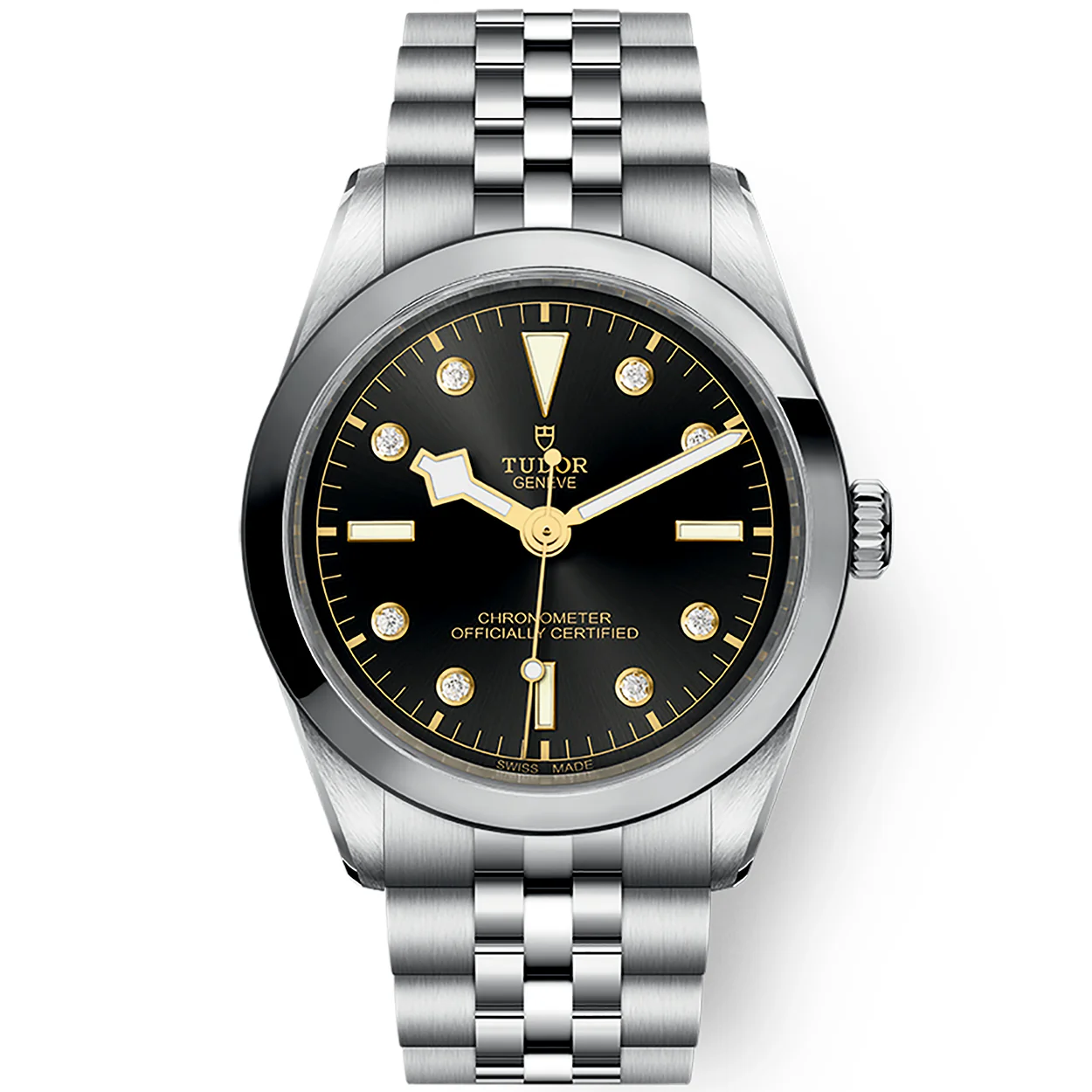 [2026 Mirror Grade]TUDOR Black Bay 36mm Anthracite Diamond Set Dial Bracelet Watch M79640-0004