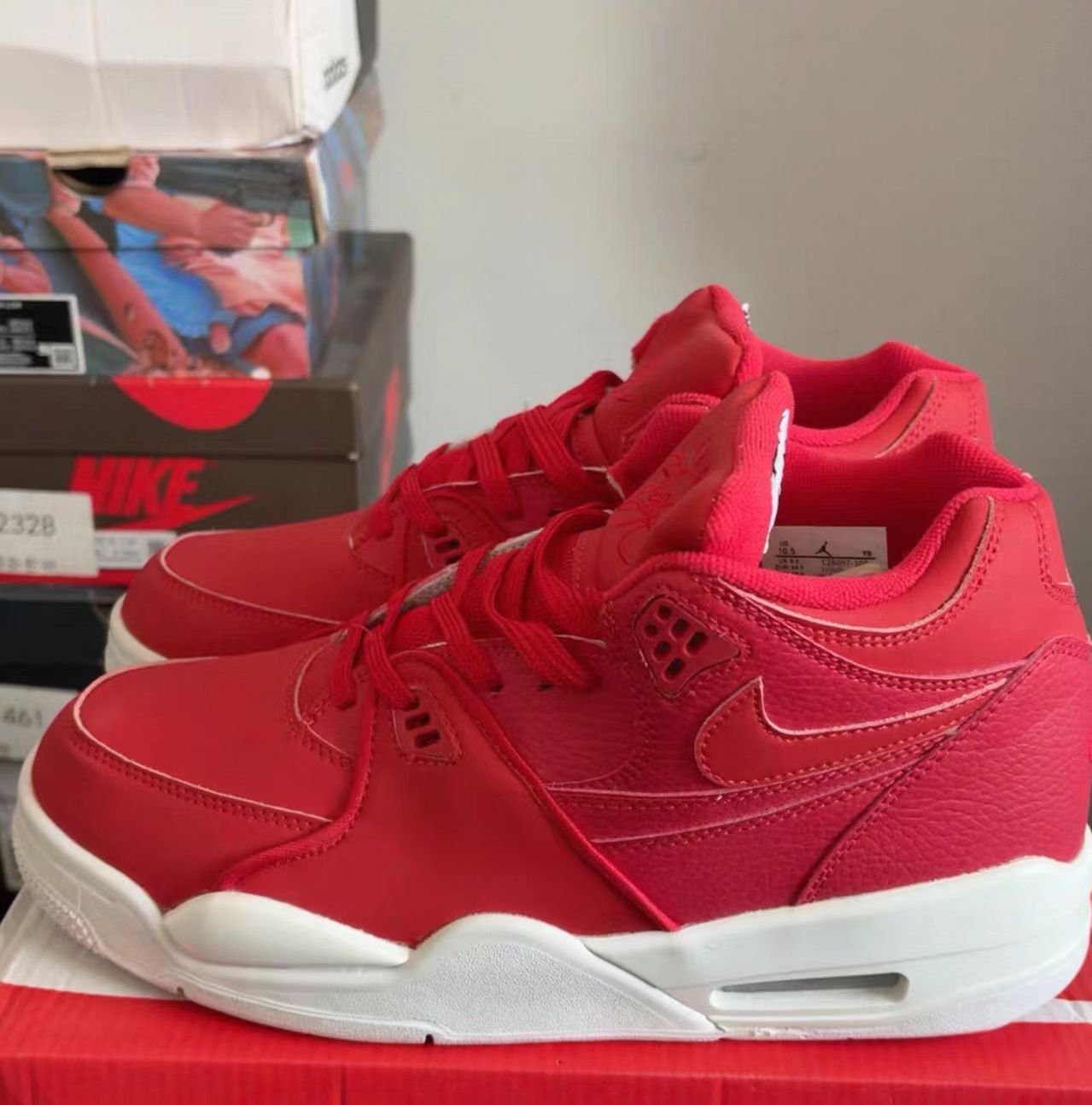 Nike Air Flight 89 University Red White