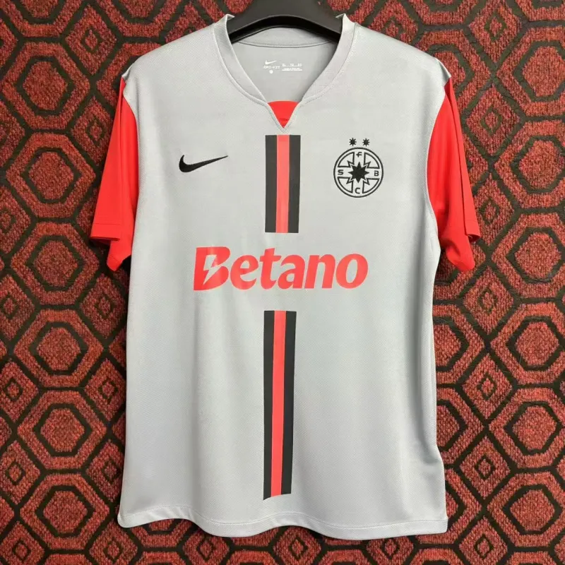 24-25 FCSB Third Away Soccer Jersey White