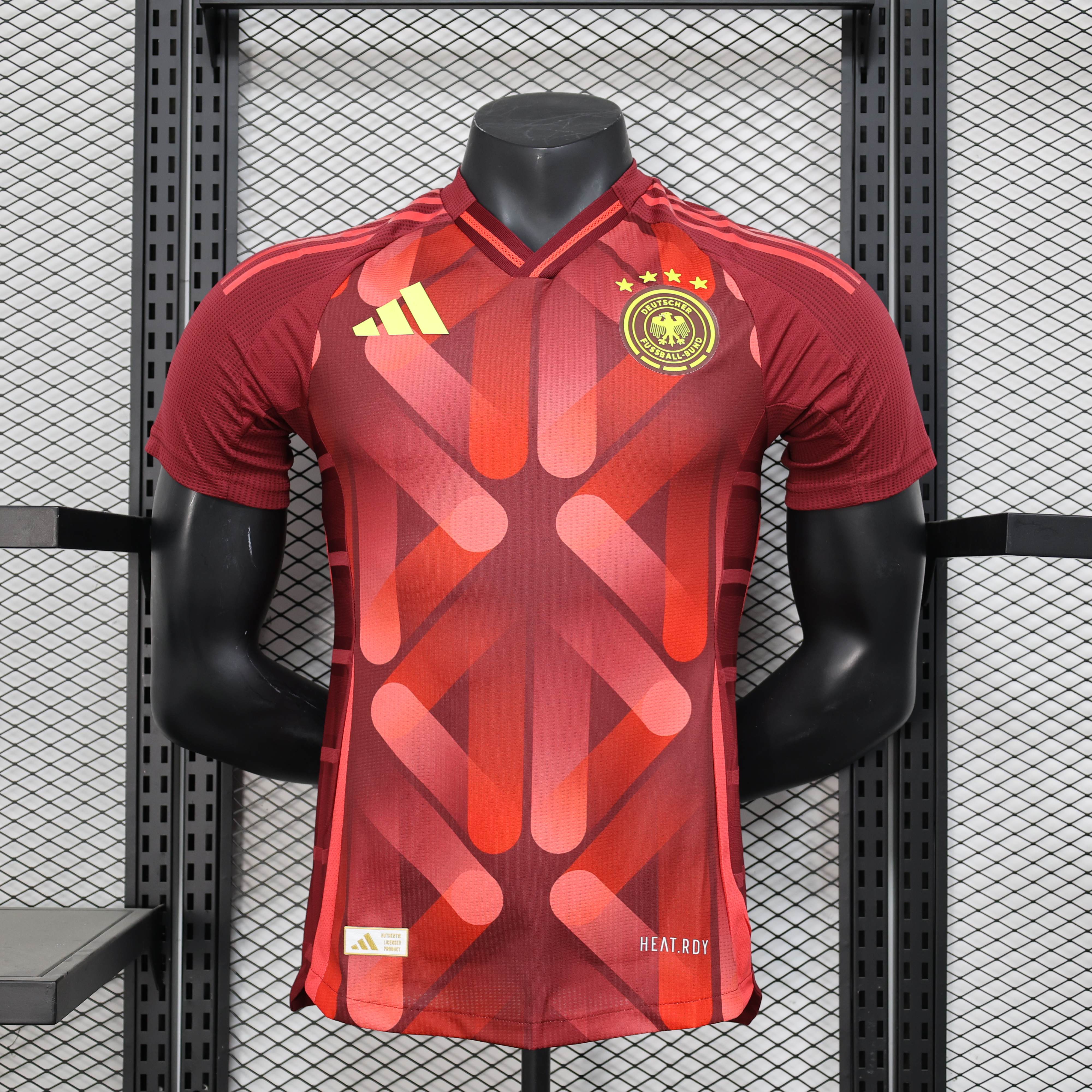 Germany Men Away Fotball Shirt Player Version Euro 2025