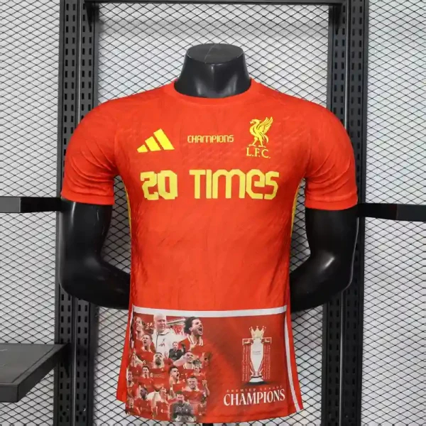 Liverpool Authentic Football Jersey Red Special Edition Shirt 2025/26