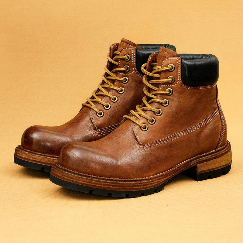 (Ships in 6 days)Men’s Winter Warm High-Top Goodyear Martin Boots M621H-5