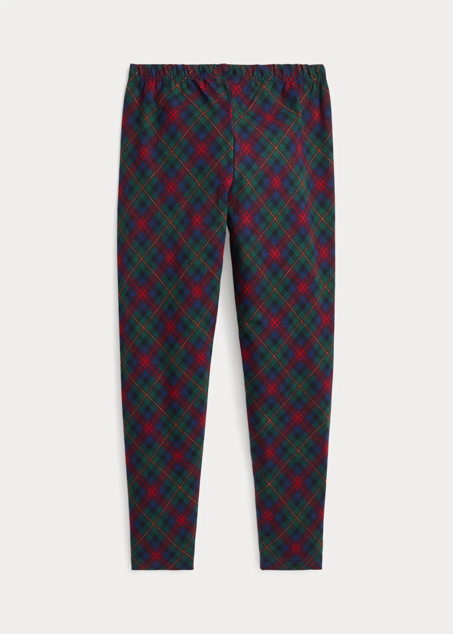 Plaid Stretch Jersey Legging